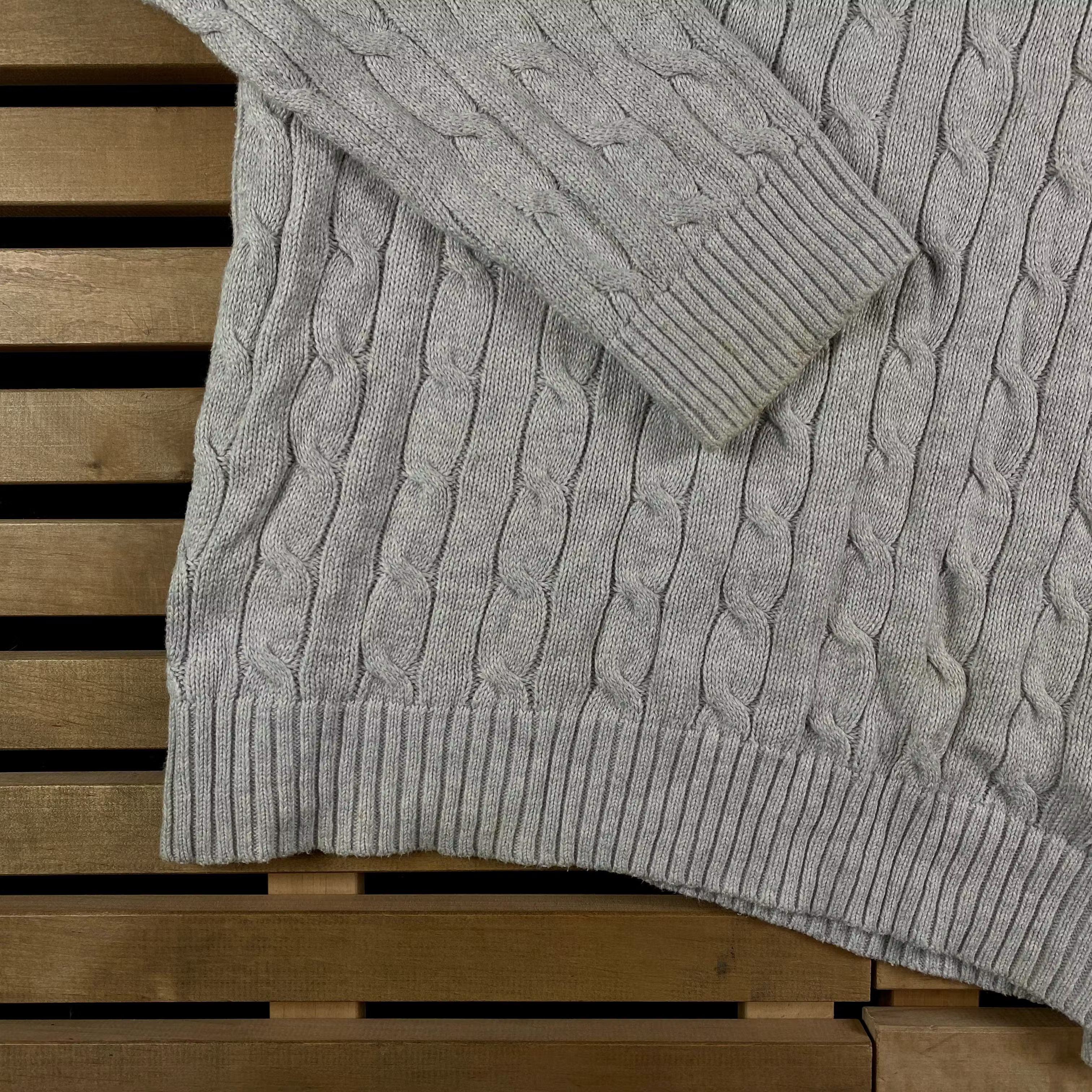 Polo Ralph Lauren × Ralph Lauren Mens Sweater Sweatshirt Polo by Ralph Lauren Size XXL Gray Size US XXL / EU 58 / 5 - 3 Thumbnail