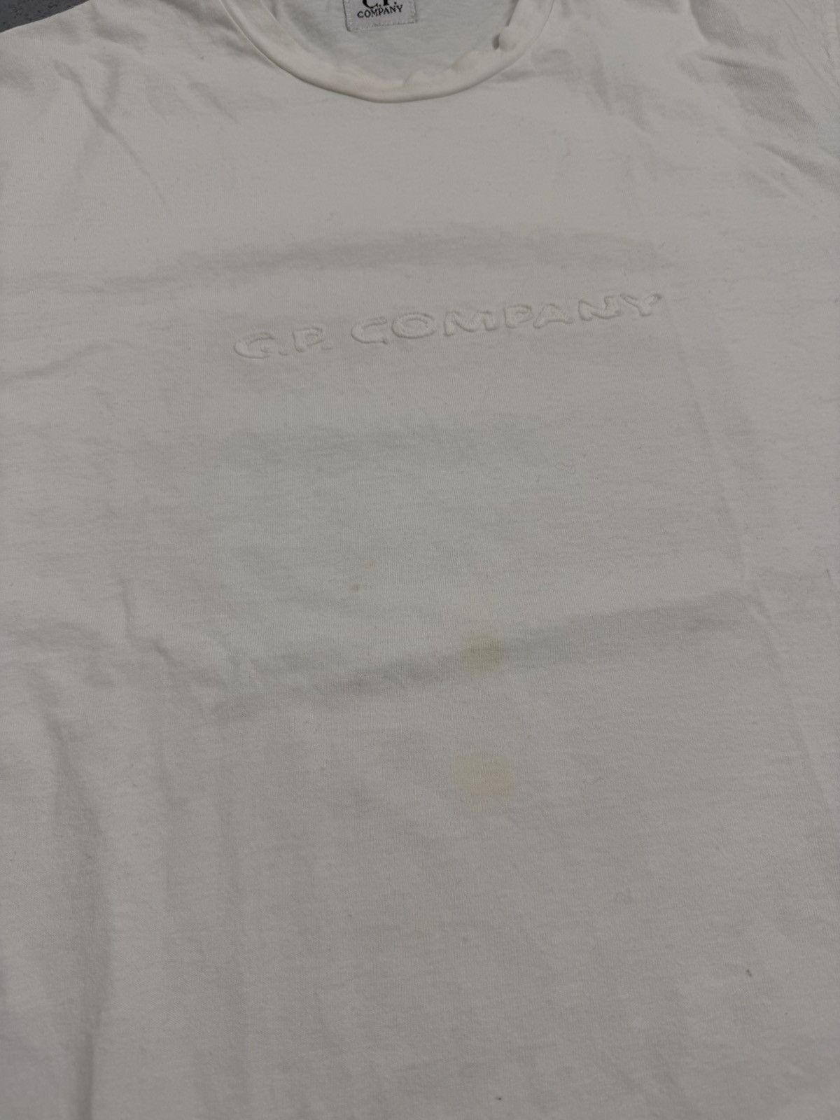 C.P. Company Vintage C.P. Company Cotton Logo Single Stitch T-Shirt Size US L / EU 52-54 / 3 - 5 Thumbnail