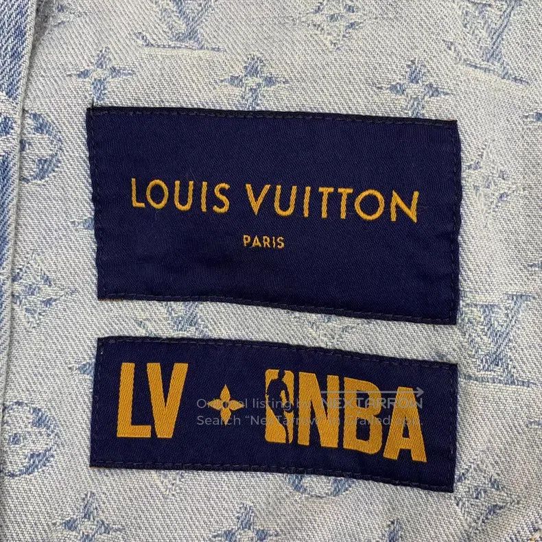 Louis Vuitton Louis Vuitton NBA Co-Branded Light Blue logo Jacquard Full Size US M / EU 48-50 / 2 - 5 Thumbnail