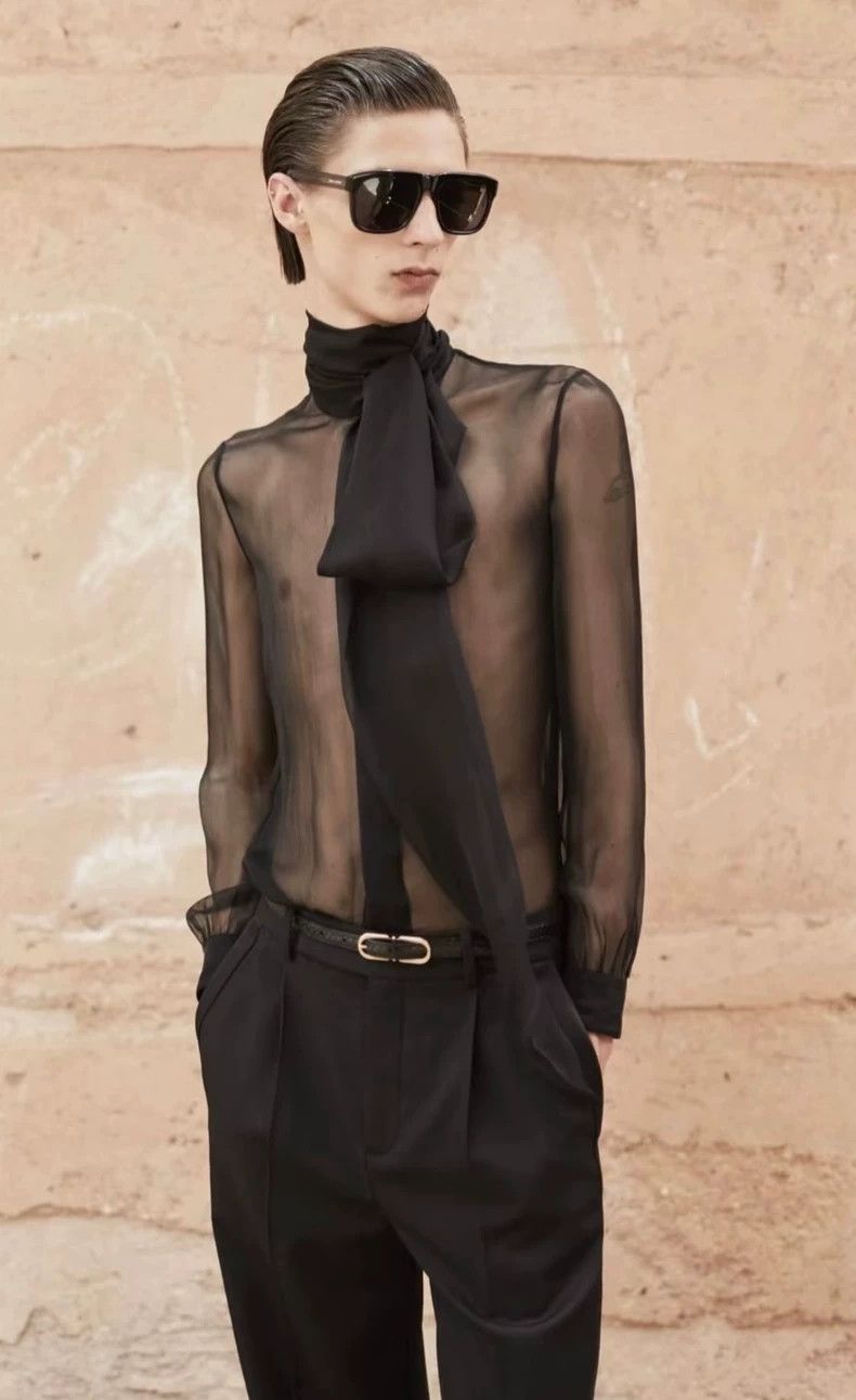 Saint Laurent Paris Saint Laurent Paris size 70 Black gold snake belt belt Size ONE SIZE - 2 Thumbnail
