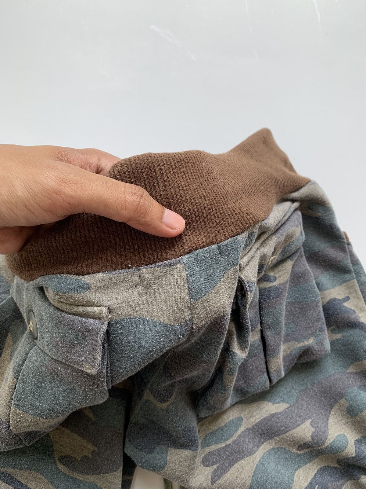 Japanese Brand 2000s Heaven Camo Cargo GOA Inspired Boot Cut Pant Size US 30 / EU 46 - 13 Thumbnail