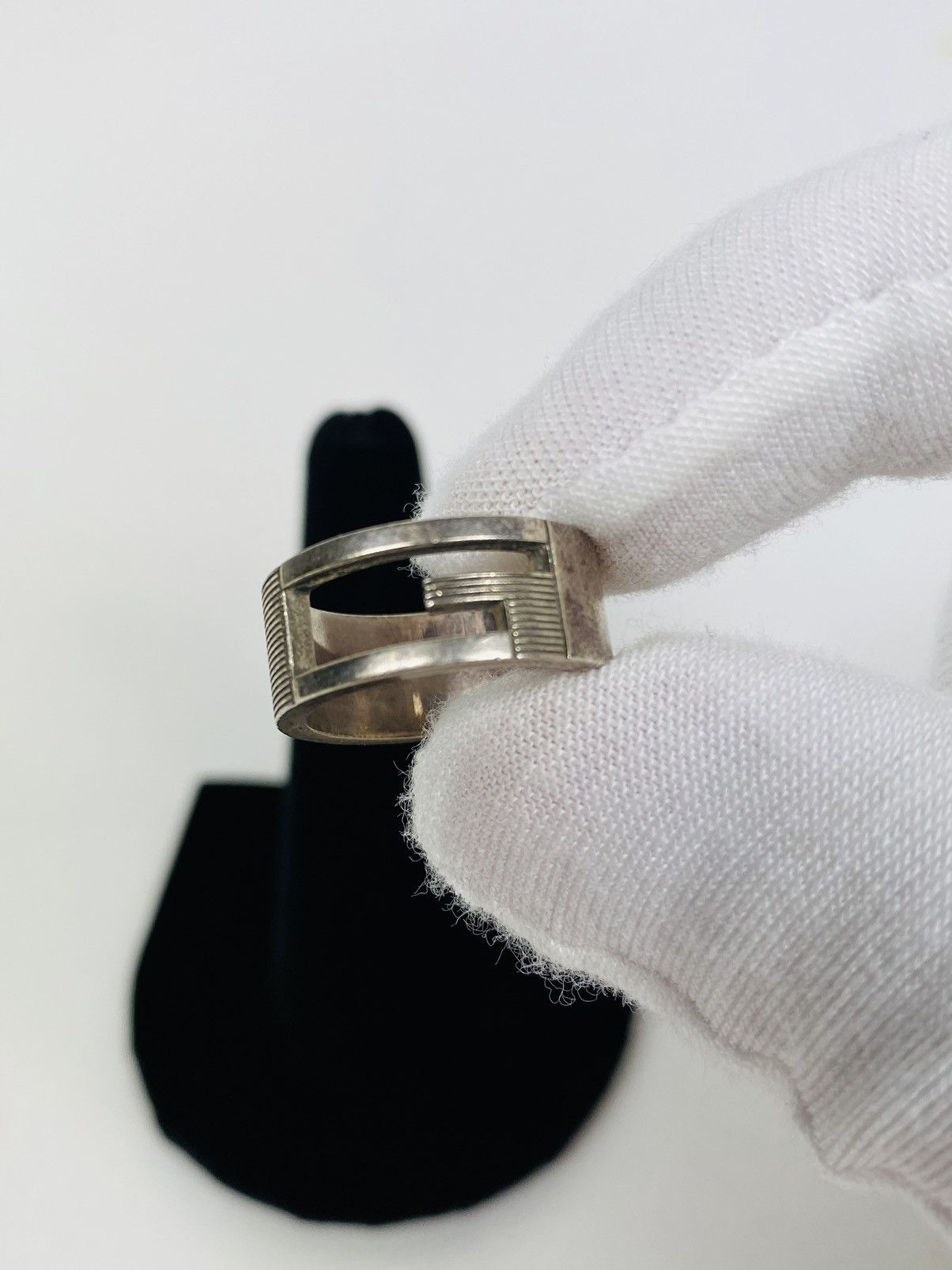 Gucci Gucci .925 Silver G Ring Size IT 10 Size ONE SIZE - 2 Thumbnail