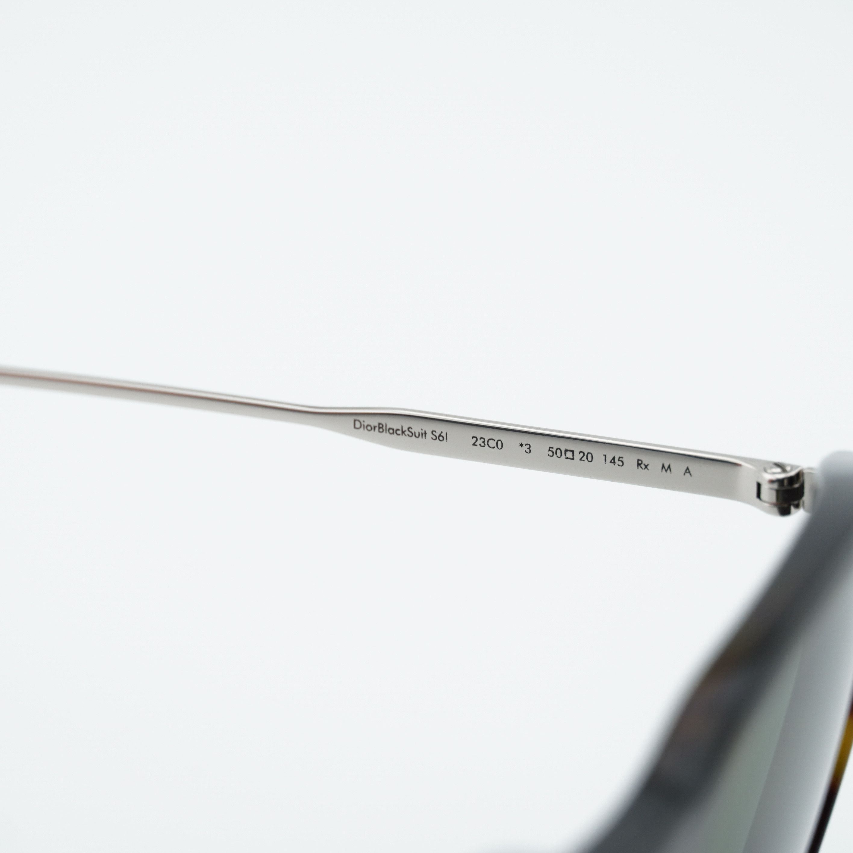 Dior Dior DIORBLACKSUIT S6I 23С0 Sunglasses Havana Square Frame Size ONE SIZE - 5 Thumbnail