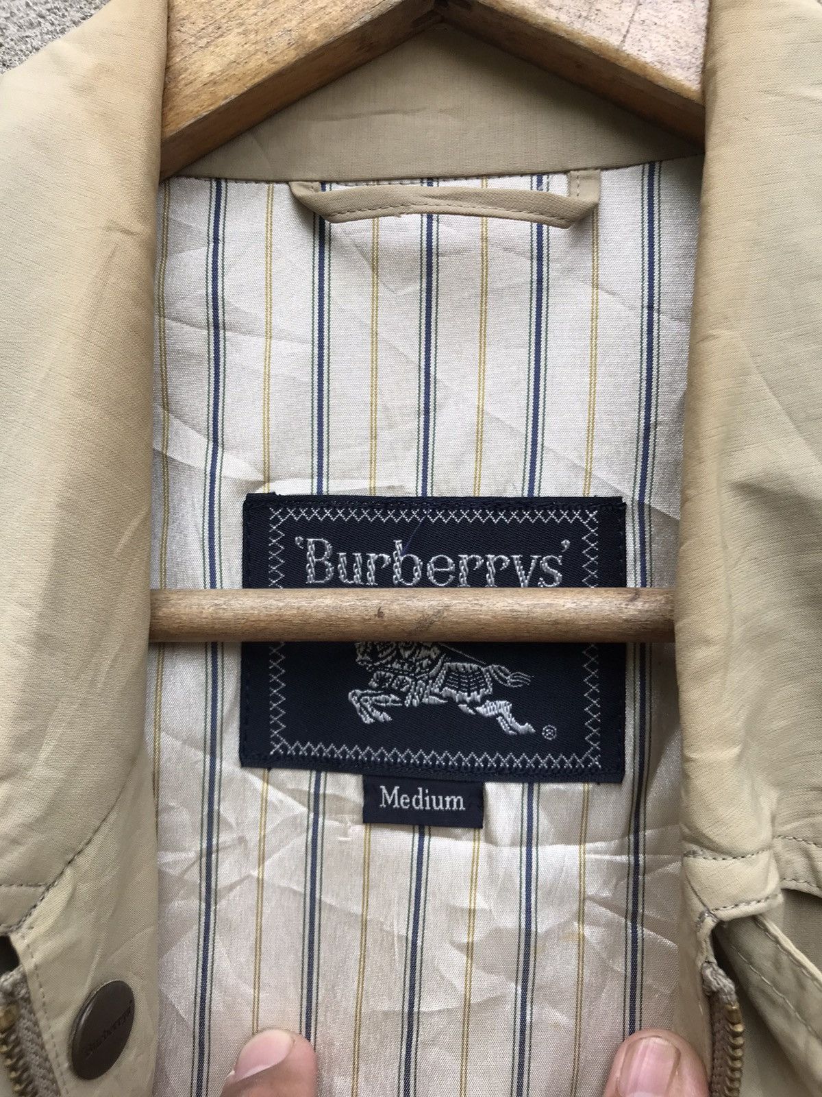 Burberry × Burberry Prorsum × Vintage VINTAGE BURBERRY NOVA CHECK JACKET WORKWEAR Size US M / EU 48-50 / 2 - 12 Thumbnail