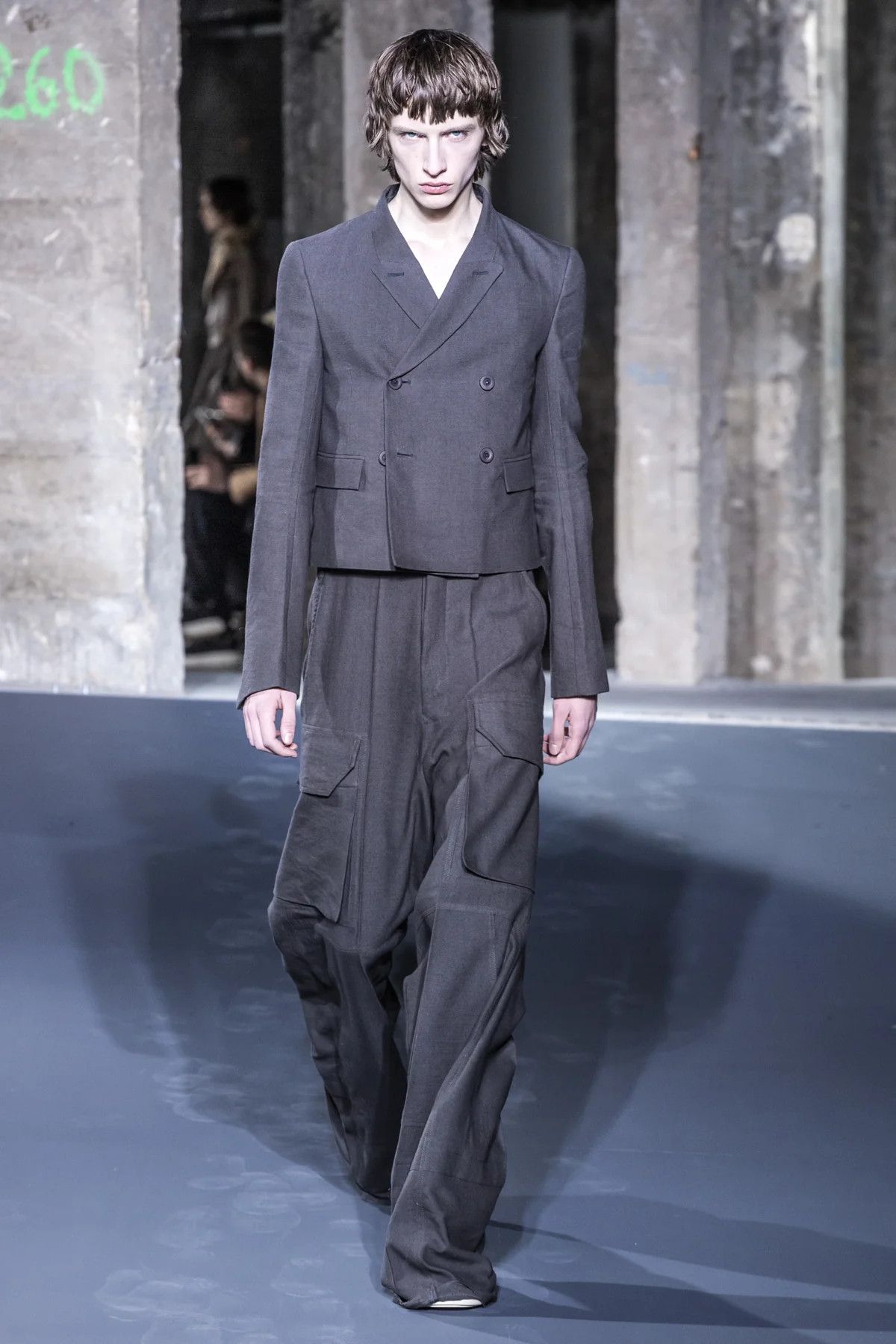 Rick Owens F/W 16 "MASTODON" Wool & Linen Runway JMF Blazer Rick Owens Size US M / EU 48-50 / 2 - 17 Thumbnail