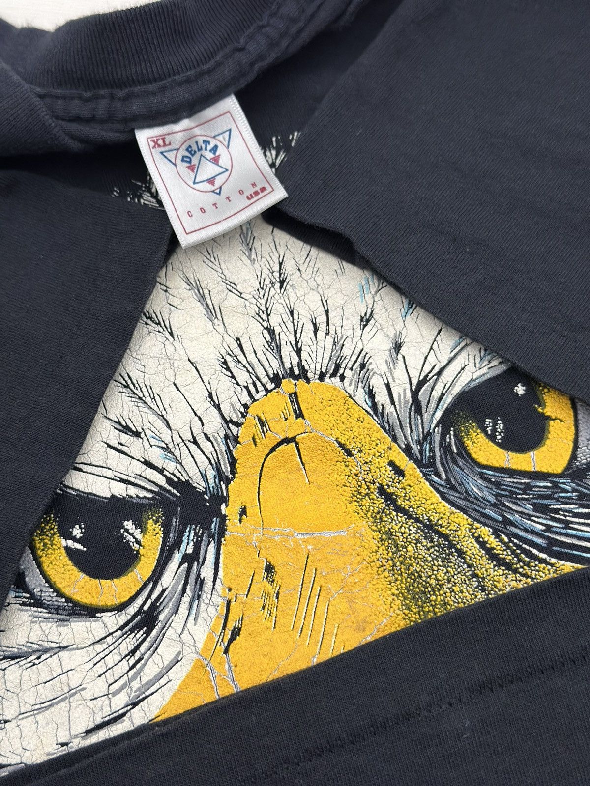 Delta Vintage 90’s Bald Eagle Las Vegas Made In USA Tshirt XL Size US XL / EU 56 / 4 - 10 Thumbnail