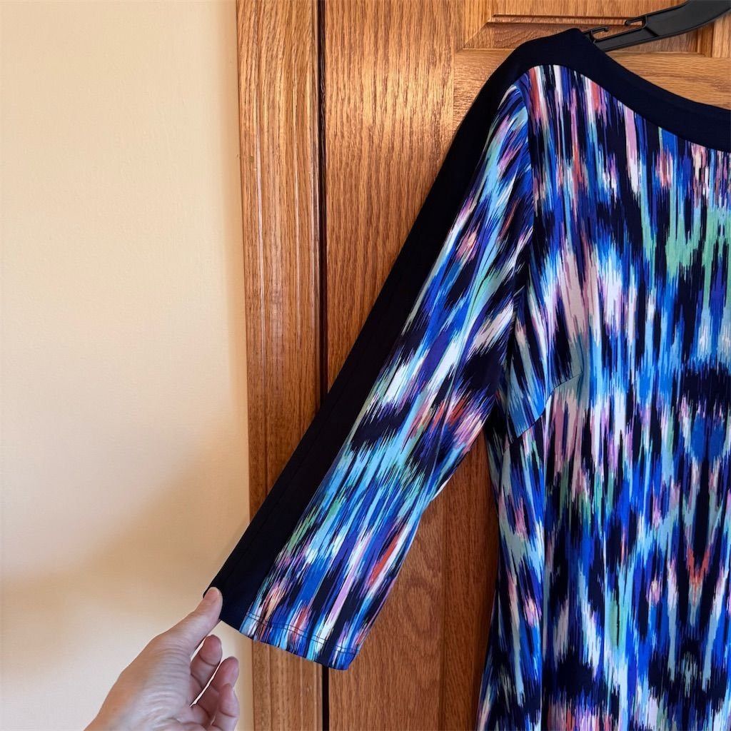 Other Jessica Howard Women's Plus Size 14 Multicolor Knee Length Size XL / US 12-14 / IT 48-50 - 4 Thumbnail