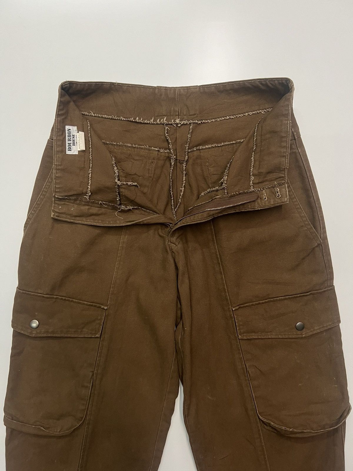 Vintage VINTAGE BOURBON HOUSE CARGO PANT SIZE 30 Size US 30 / EU 46 - 6 Thumbnail