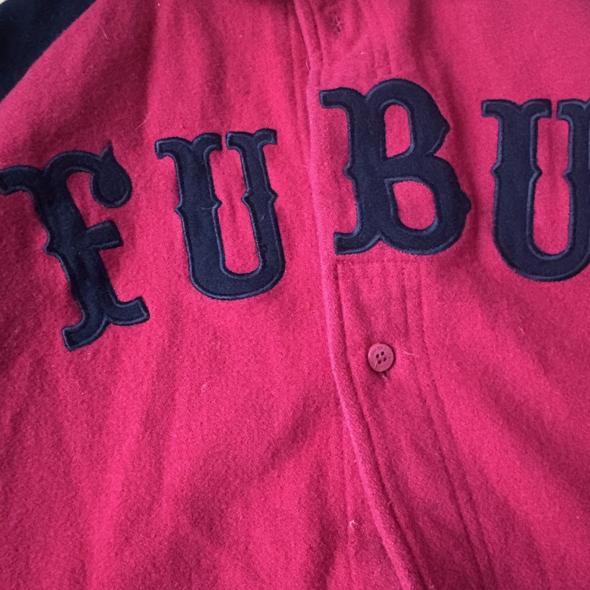 Fubu Vintage 2000’s Y2K Wool FUBU Long Sleeve Size US L / EU 52-54 / 3 - 3 Thumbnail