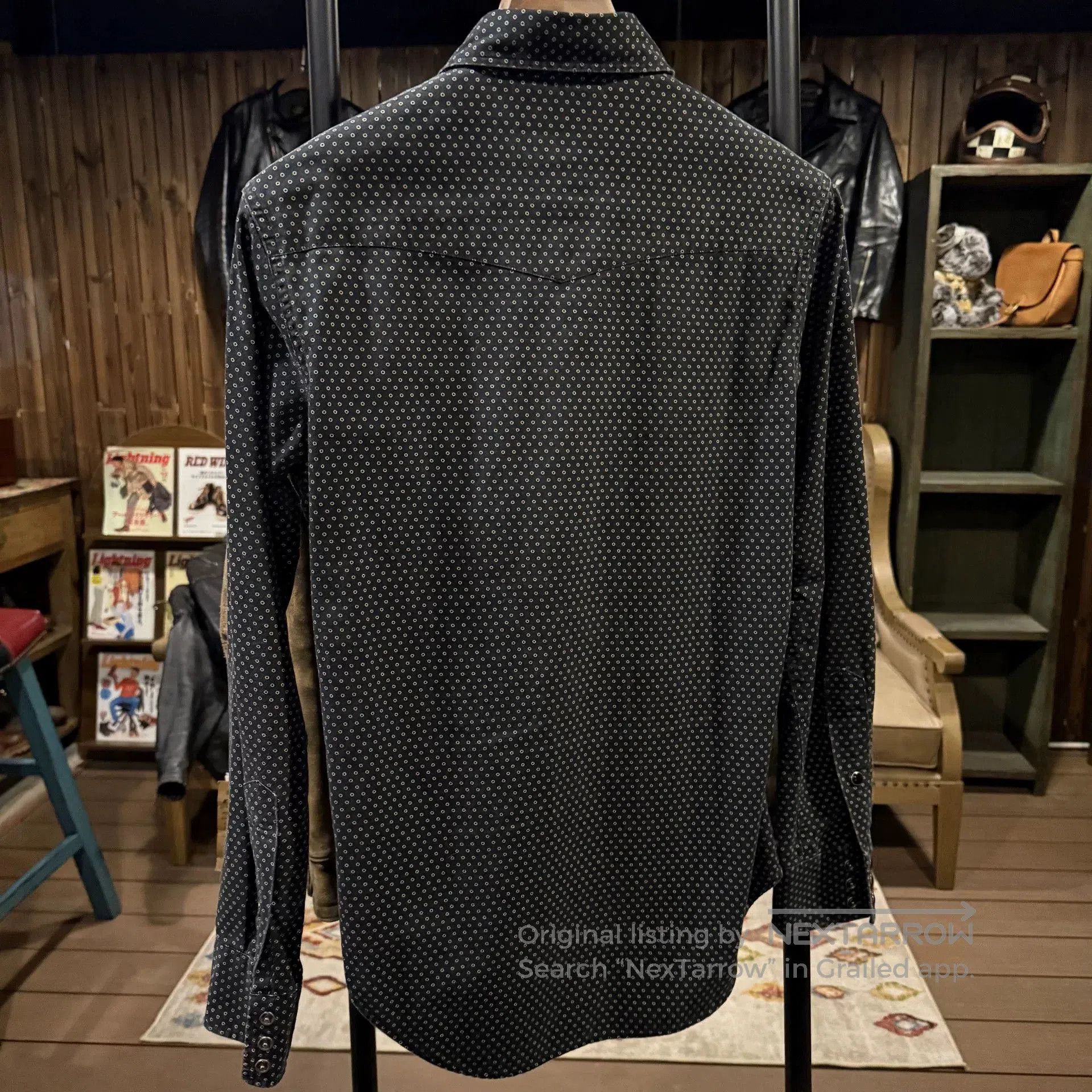 RRD RR L Retro Polka Dot Shirt. Size XS / US 0-2 / IT 36-38 - 2 Thumbnail