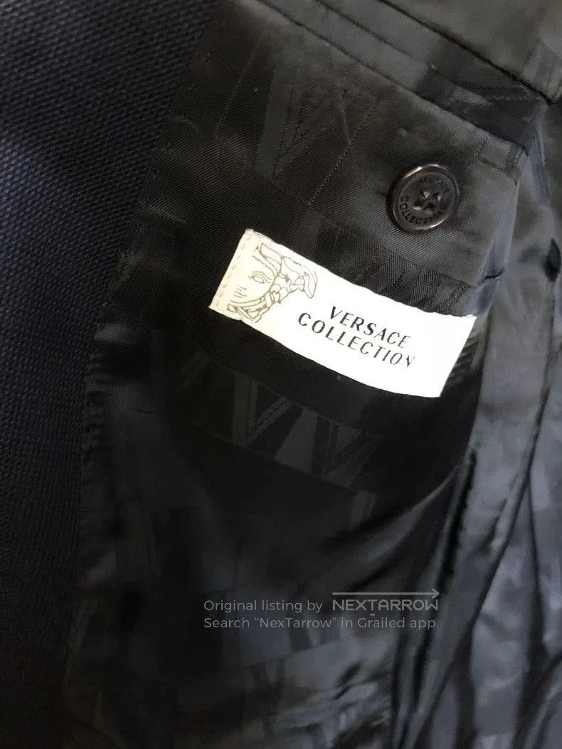 Versace Versace Collection Blue Suit Jacket. Size US M / EU 48-50 / 2 - 2 Thumbnail