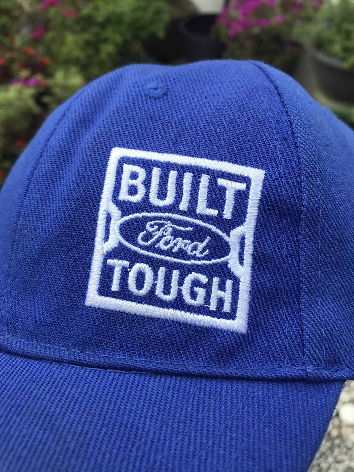 Ford × Vintage ACCEPT OFFER 💥 BUILT TOUGH FORD CAP HAT BY FORD Size ONE SIZE - 2 Thumbnail