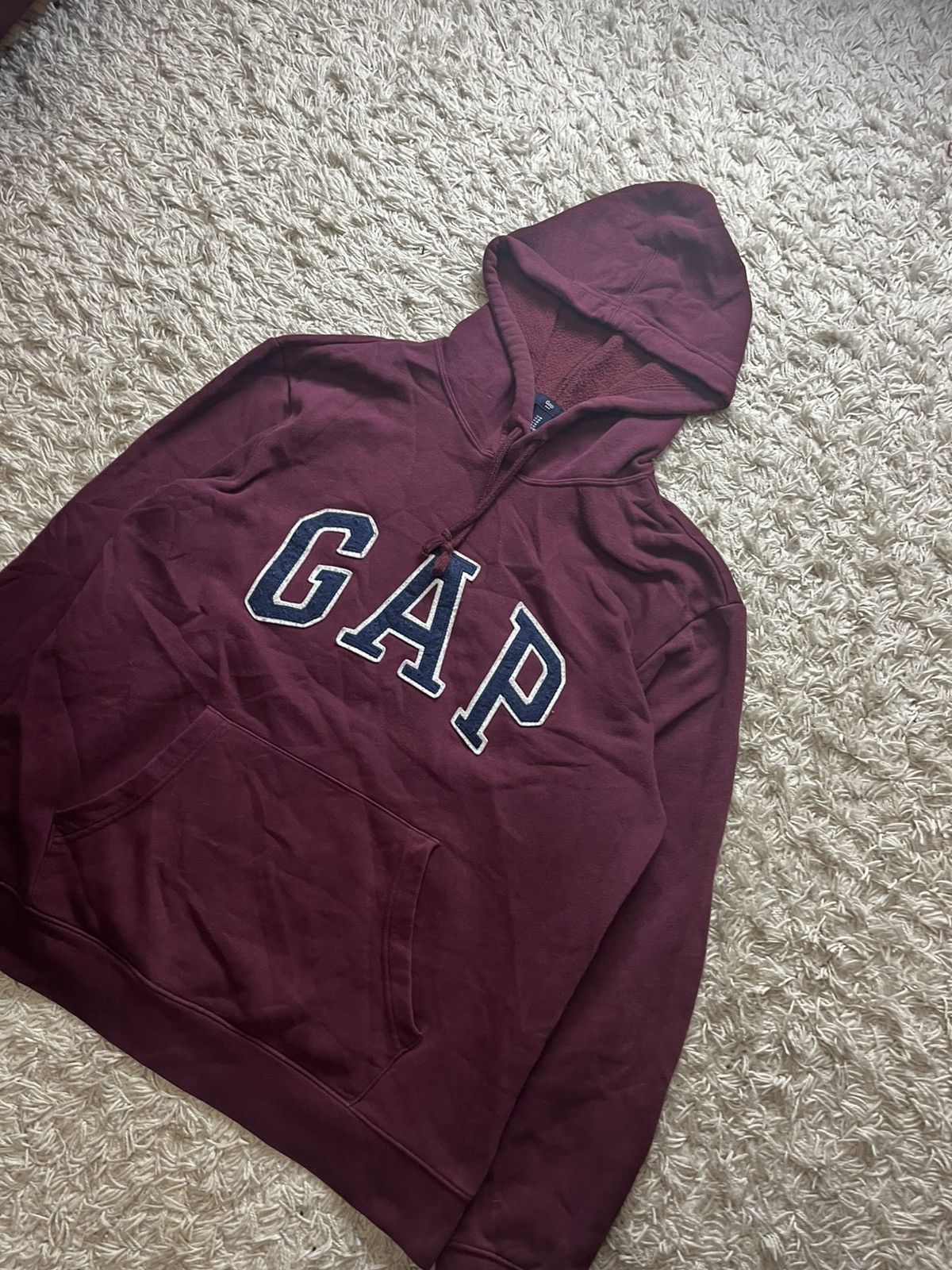 Gap × Vintage Vintage Streetwear Big Logo Hoodie Gap Size US M / EU 48-50 / 2 - 2 Thumbnail