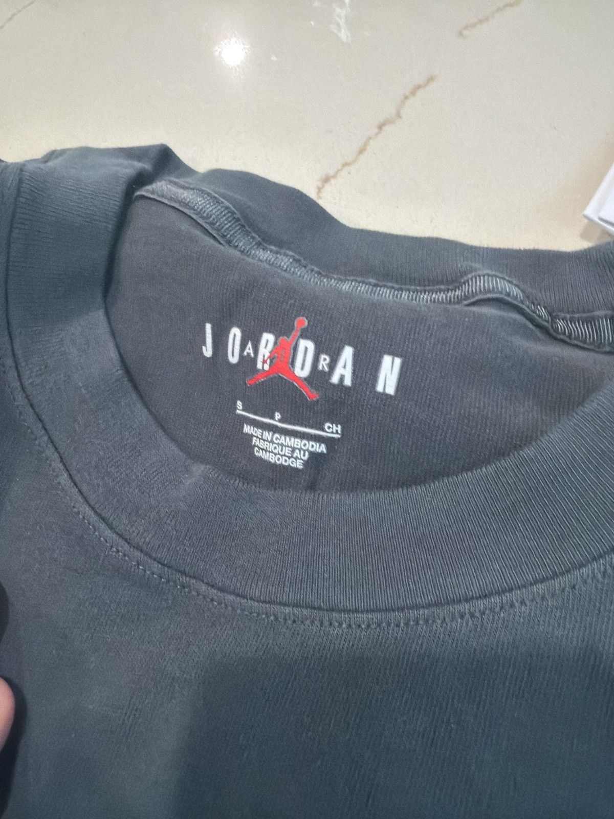 Jordan Brand × Travis Scott Jordan x Travis Scott T-Shirt Black Size Small NWT Size US S / EU 44-46 / 1 - 5 Thumbnail