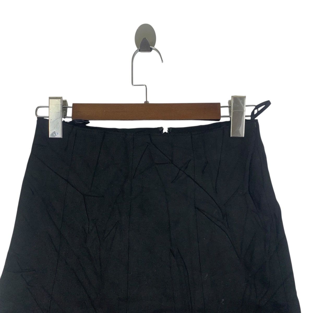 Vintage Vintage ANNE MONNET Zipper Button Casual Maxi Skirts Size 26" / US 2 / IT 38 - 3 Thumbnail