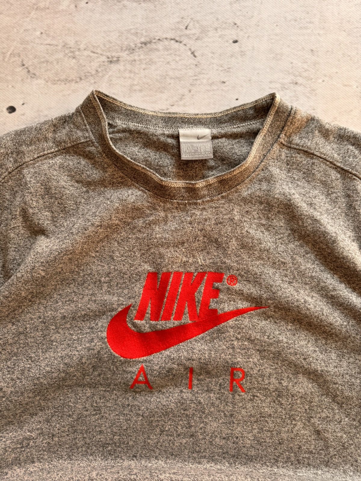 Nike × Vintage NIKE VINTAGE CENTER LOGO OVERSIZE BOXY SWEATSHIRT Size US L / EU 52-54 / 3 - 4 Thumbnail