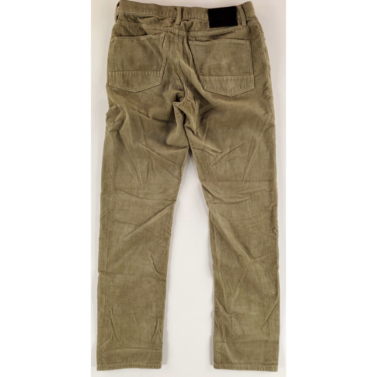 Roark Roark HWY 128 Straight Fit Corduroy Pants Brown Mens 33x32 Inseam 32 Beige Chino Mens 33 32 Actual Size US 33 - 4 Thumbnail