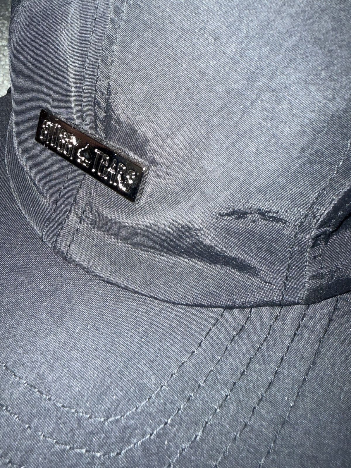 DENIM TEARS × Stussy Stussy x Denim Tears Earflap Cap - Size S/M - Black Size ONE SIZE - 7 Thumbnail