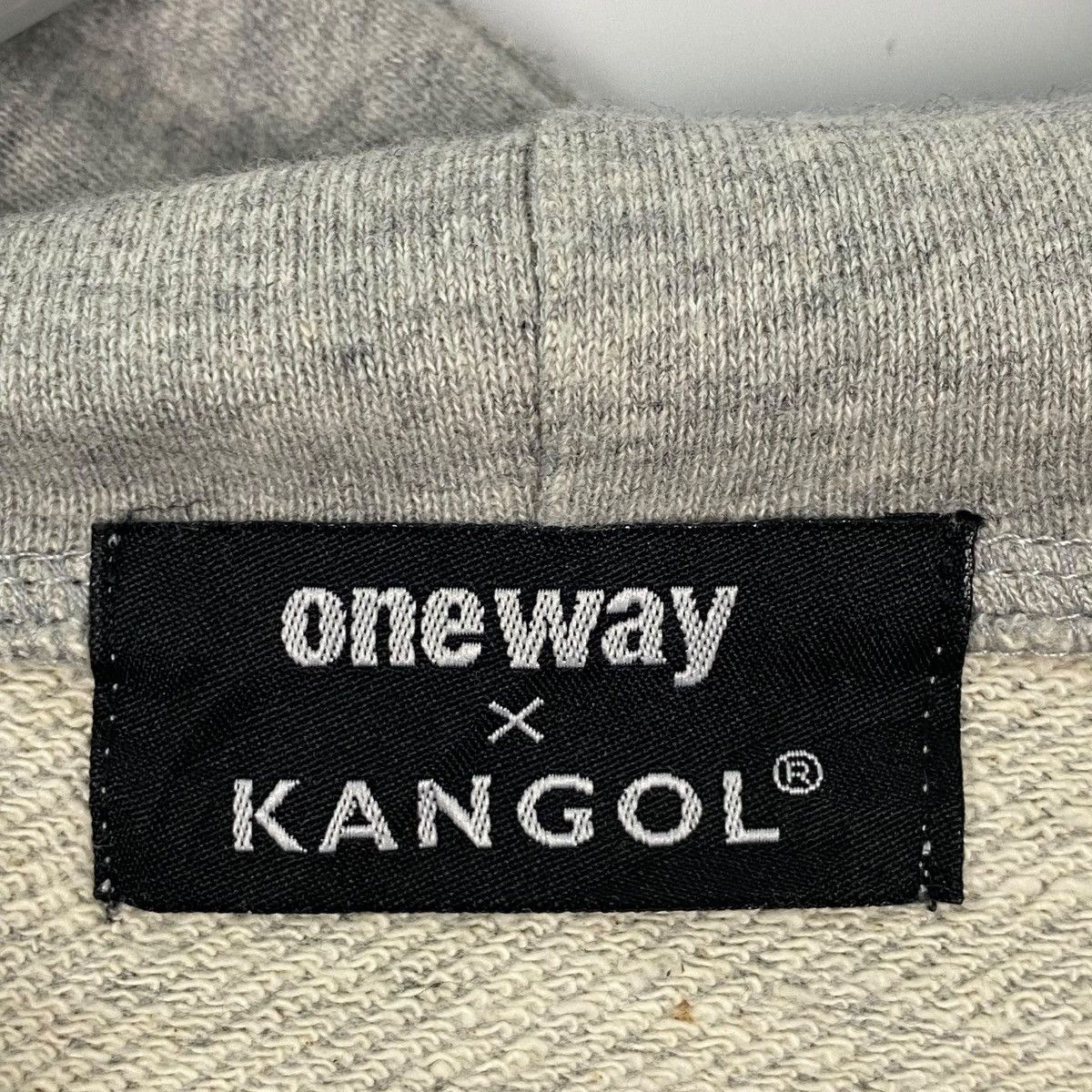 Vintage Vintage Kangol Embroidered Hoodie Gray Pullover Jumper SizeM Size US M / EU 48-50 / 2 - 6 Thumbnail