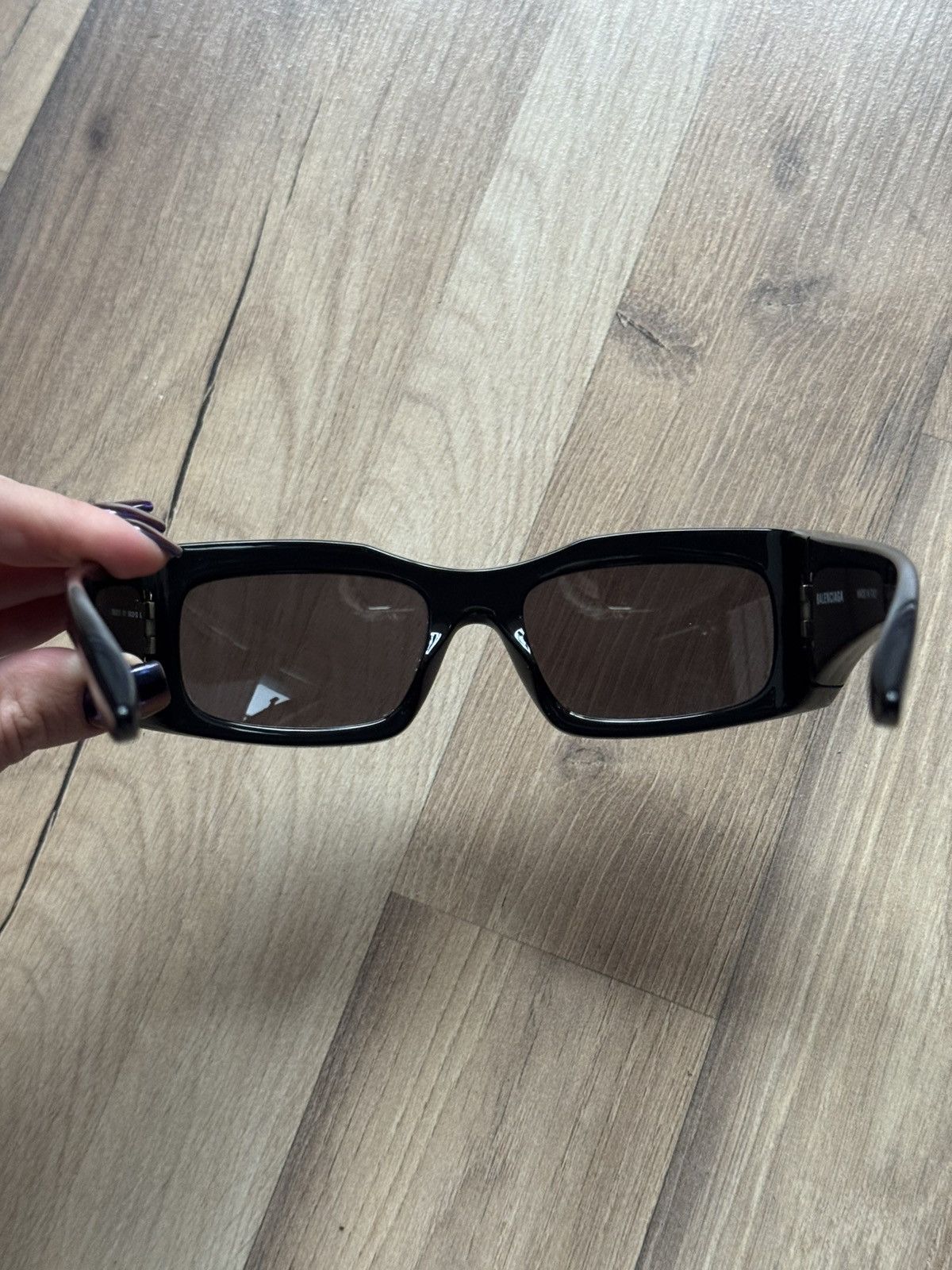 Balenciaga Balenciaga BB0291S Black/Gold Sunglasses Size ONE SIZE - 7 Thumbnail