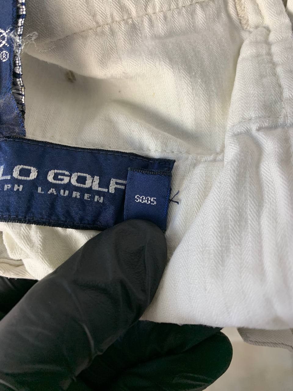 Polo Ralph Lauren × Ralph Lauren × Vintage Polo Golf Ralph Lauren Vintage Pleated Chino Golf Shorts Size US 32 / EU 48 - 13 Thumbnail
