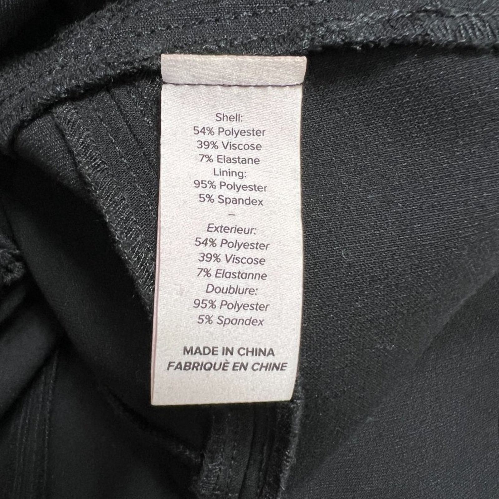 Cinq a Sept Cinq a Sept Ponte Straight Leg Pants Black Size 2 Size 26" / US 2 / IT 38 - 4 Thumbnail
