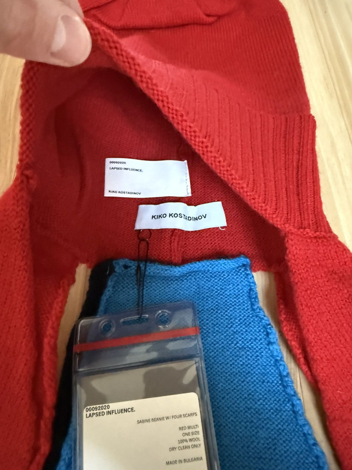 Kiko Kostadinov Kiko Kostadinov AW20 sabine beanie Size ONE SIZE - 8 Thumbnail
