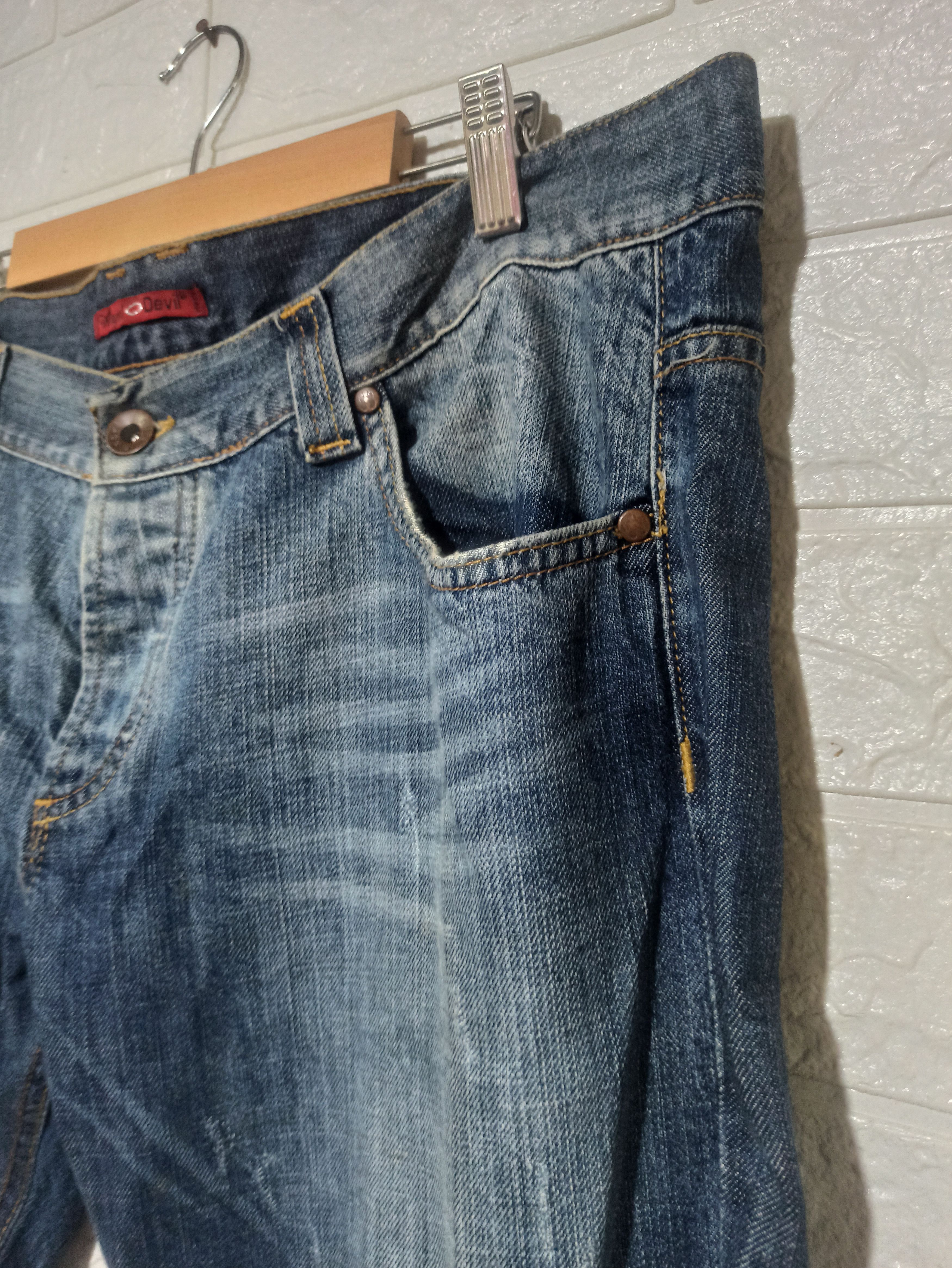 Other rare design Angel Devil Denim pants Size 37" - 4 Thumbnail