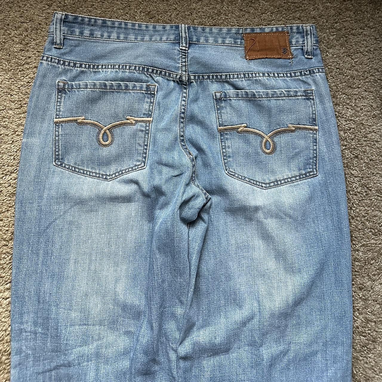 Ecko Unltd. × Vintage Blue baggy vintage y2k jeans with embroidery Size US 38 / EU 54 - 2 Thumbnail