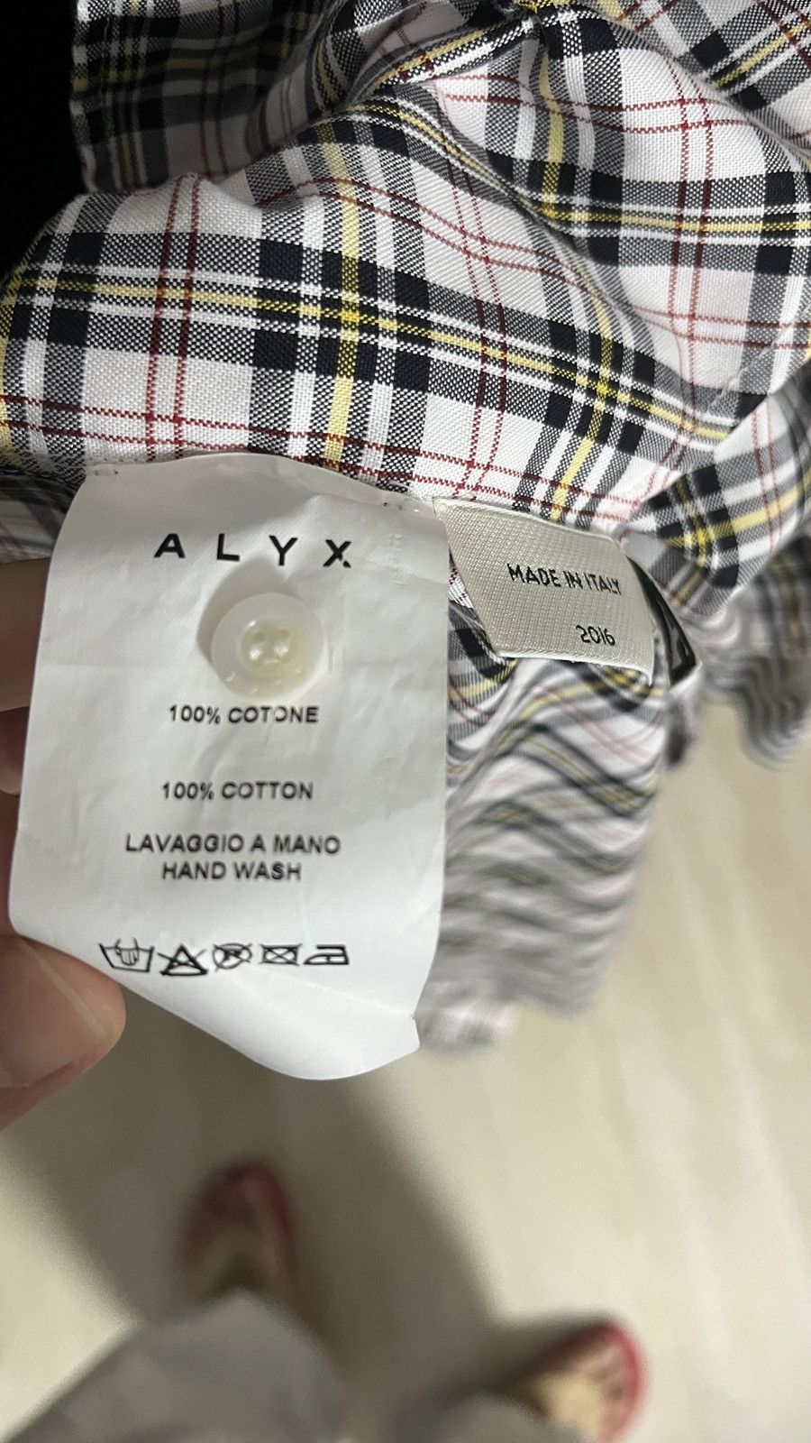 Alyx 2016 ALYX LACE PATCH LONG SHIRT Size ONE SIZE - 9 Thumbnail