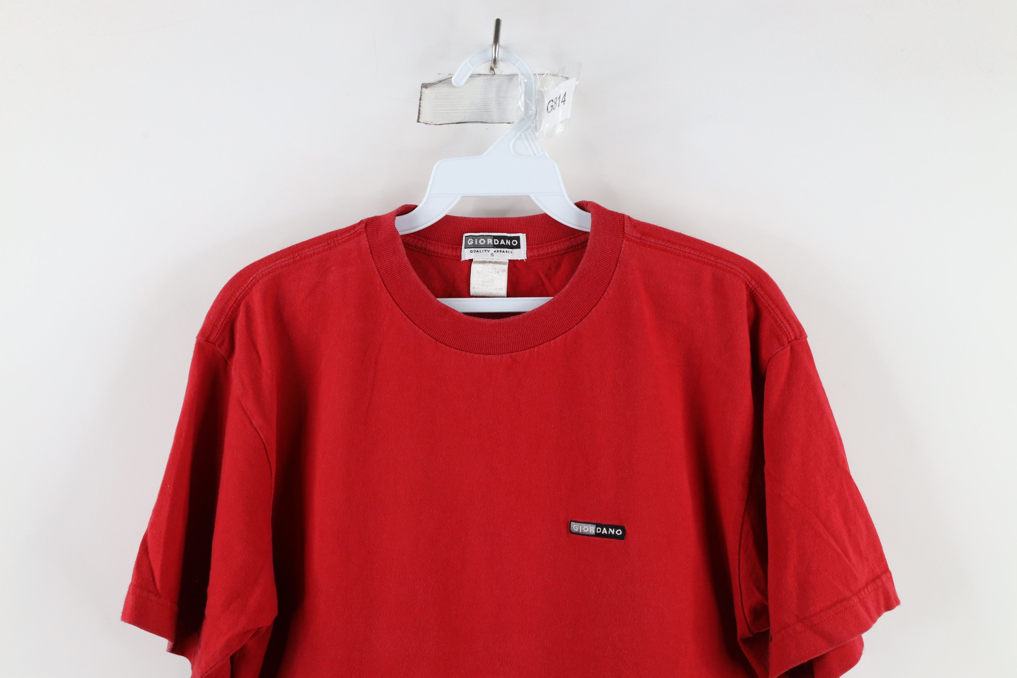 Vintage Vintage 90s Streetwear Out Giordano Short Sleeve T-Shirt Size US S / EU 44-46 / 1 - 2 Thumbnail