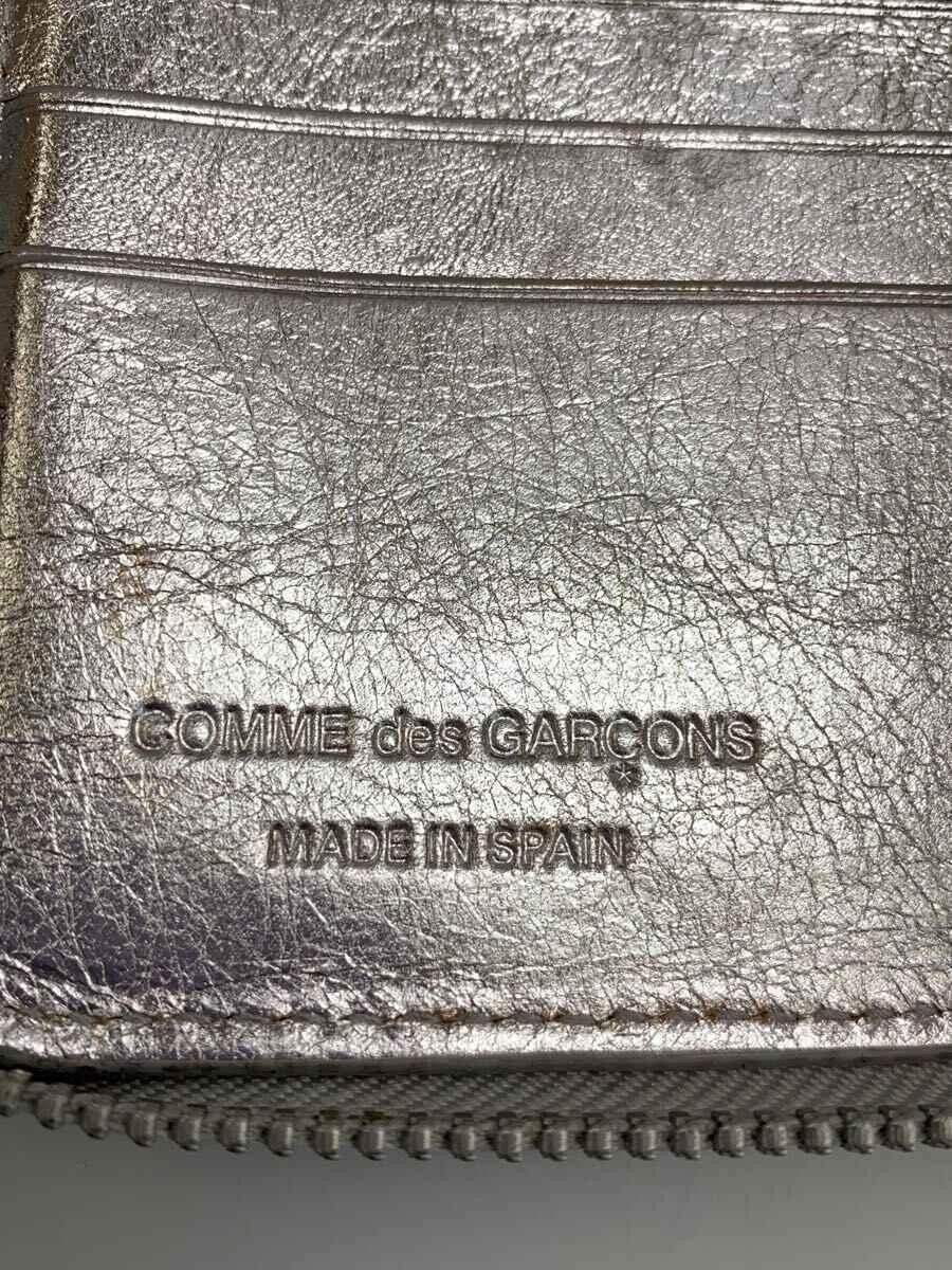 Comme des Garcons Metallic Silver Zip Wallet Size ONE SIZE - 7 Thumbnail