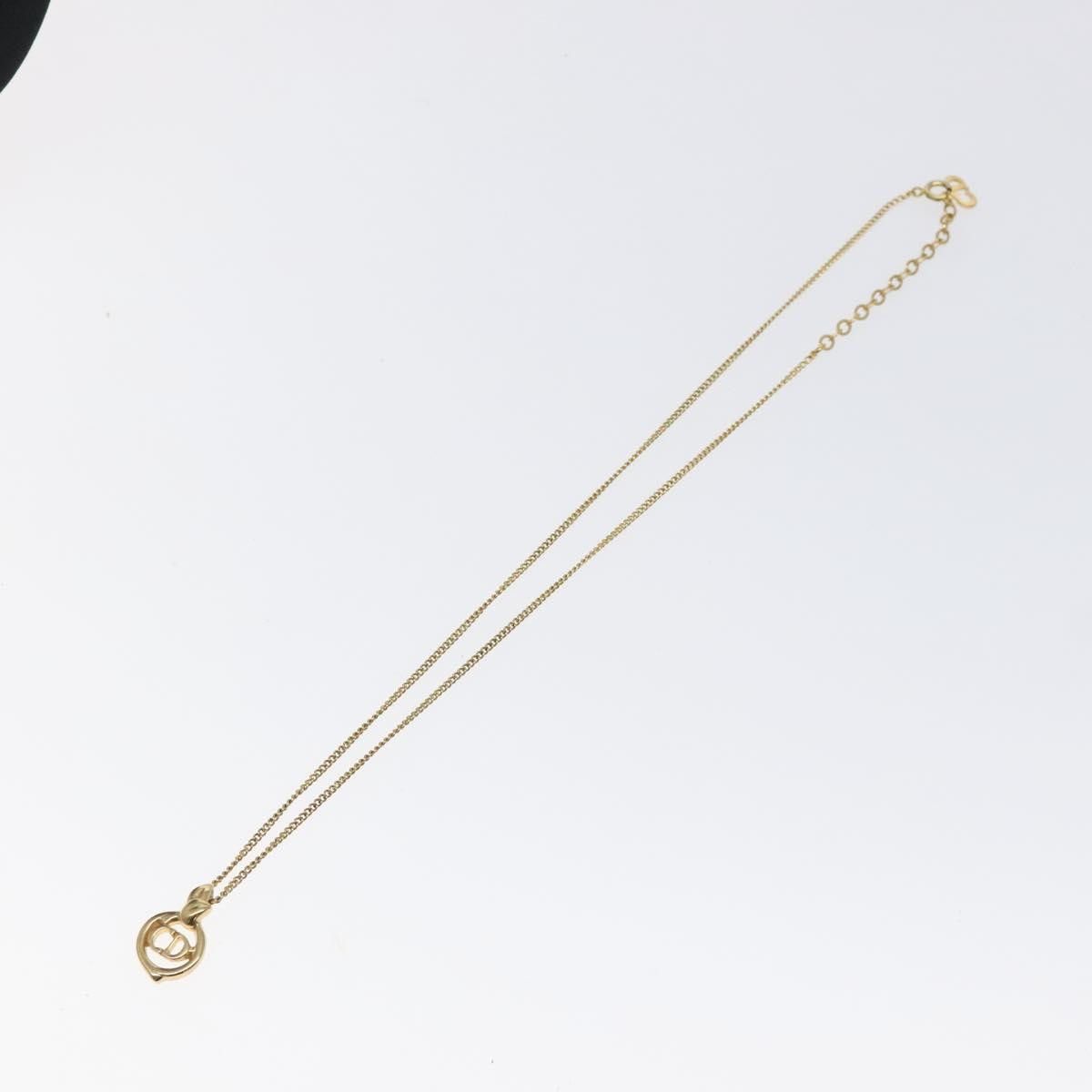Dior Christian Dior CD Pendant Necklace Gold-plated Size ONE SIZE - 1 Thumbnail