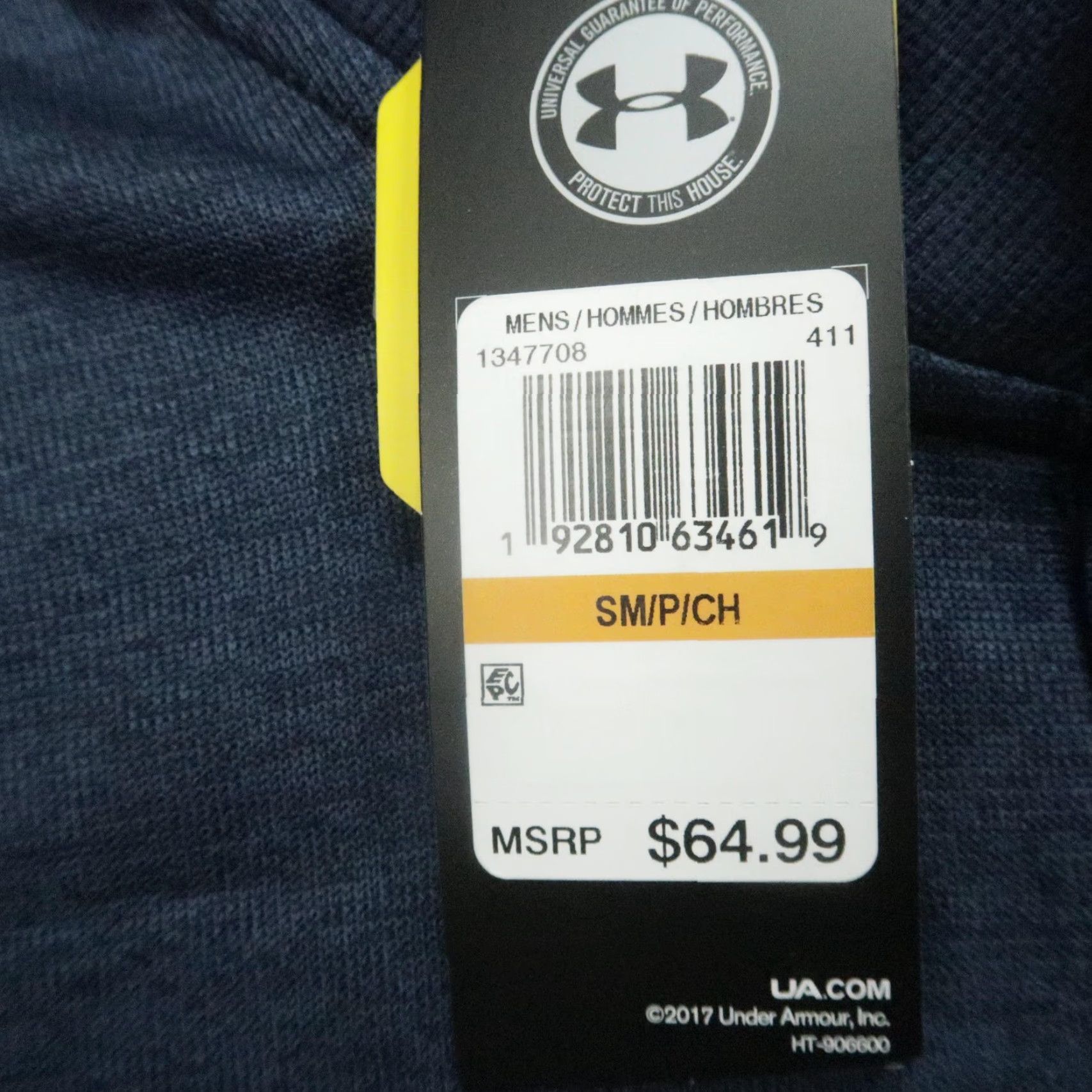 Under Armour Under Armour Pullover Mens Small ColdGear Storm Sweater Fleece Quarter Zip NWT Size US S / EU 44-46 / 1 - 5 Thumbnail