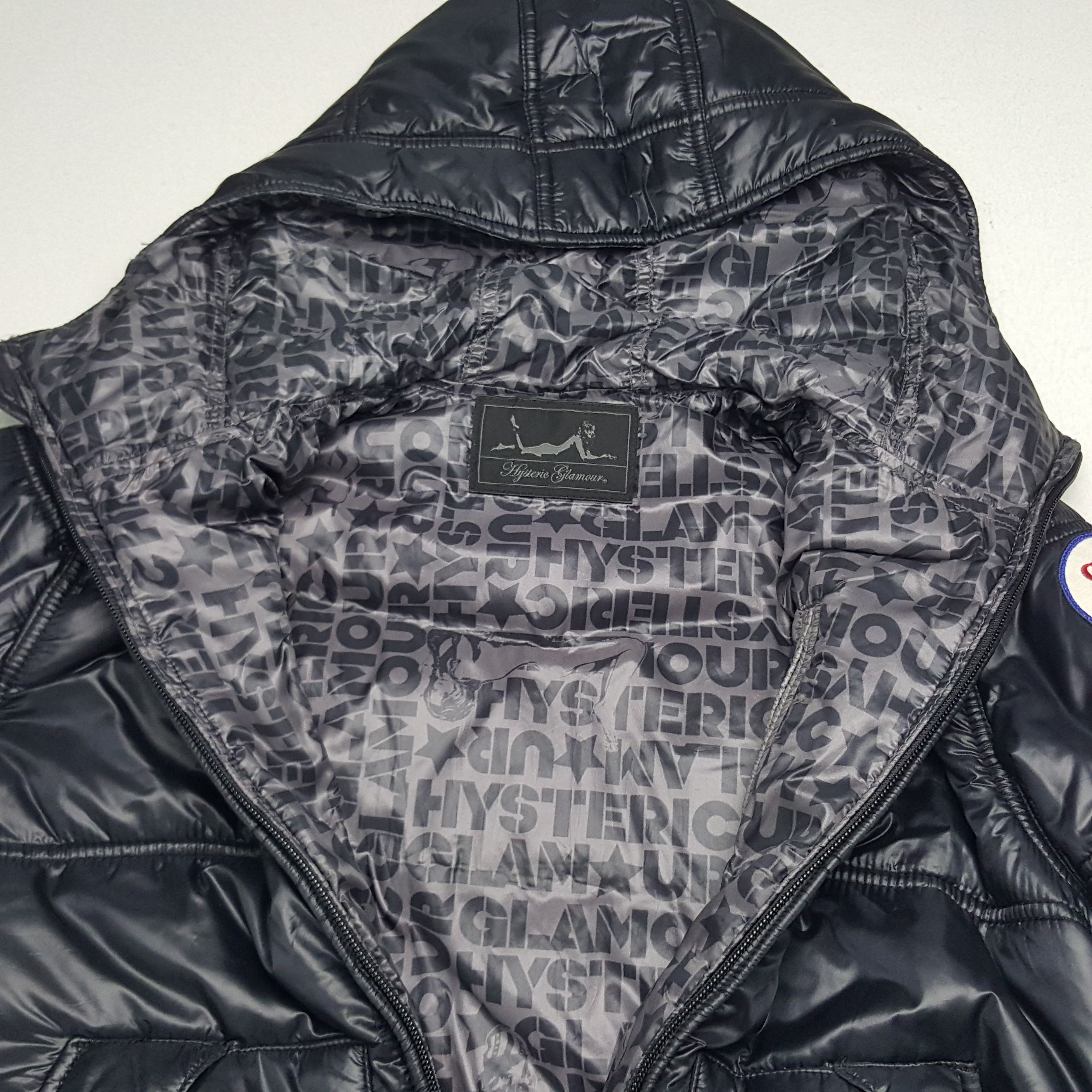 Hysteric Glamour × Japanese Brand × Vintage Vintage Hysteric Glamour Japanese Brand Puffer Jacket Size XS / US 0-2 / IT 36-38 - 13 Thumbnail