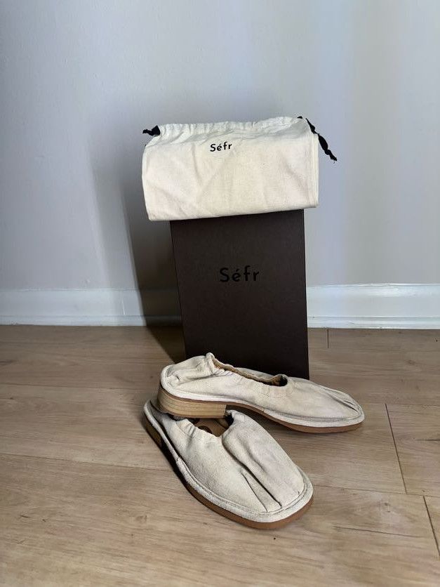 Sefr Séfr Gray Lune Slippers Size US 7 / EU 40 - 7 Thumbnail