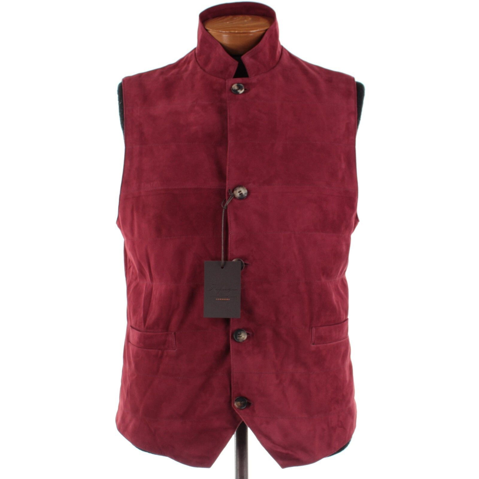 Other Rifugio Vest Size L US In Red Suede Size US L / EU 52-54 / 3 - 1 Thumbnail