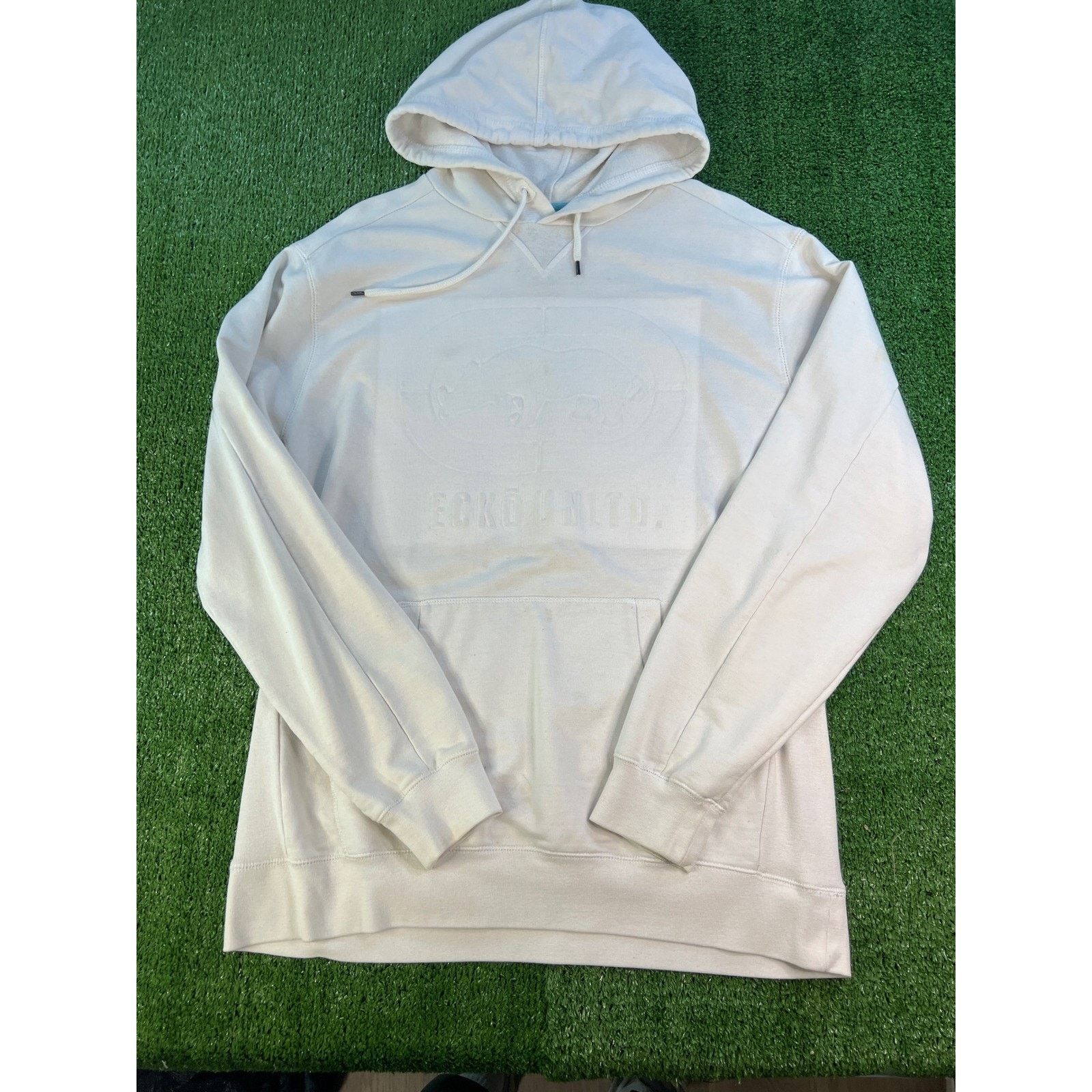 Ecko Unltd. Ecko Unltd. Men's White Logo Pullover Hoodie Size XL Size US XL / EU 56 / 4 - 1 Thumbnail