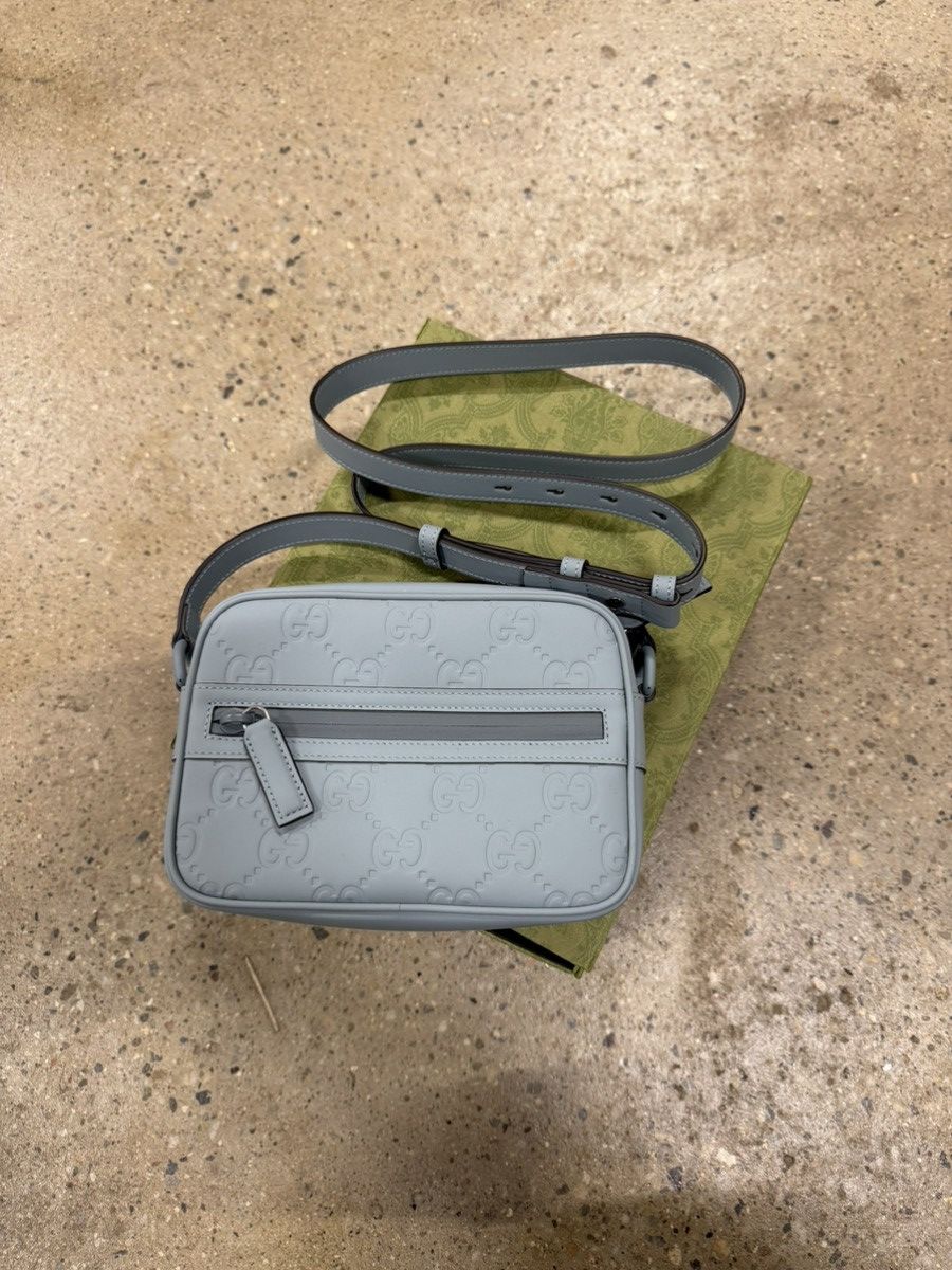 Gucci Gucci GG Rubber-Effect Messenger Bag NEW 1600$ Size ONE SIZE - 1 Thumbnail