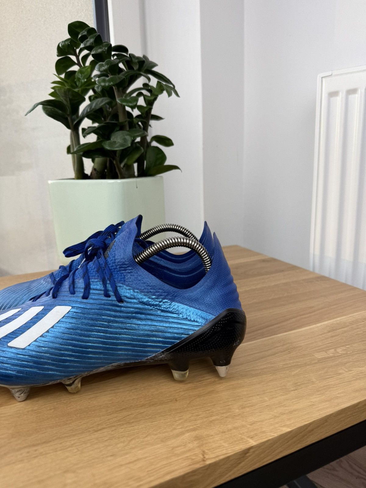 Adidas ADIDAS RARE X 19.1 FG FOOTBALL SOCCER CLEATS TECHFIT BOOTS Size US 8 / EU 41 - 2 Thumbnail