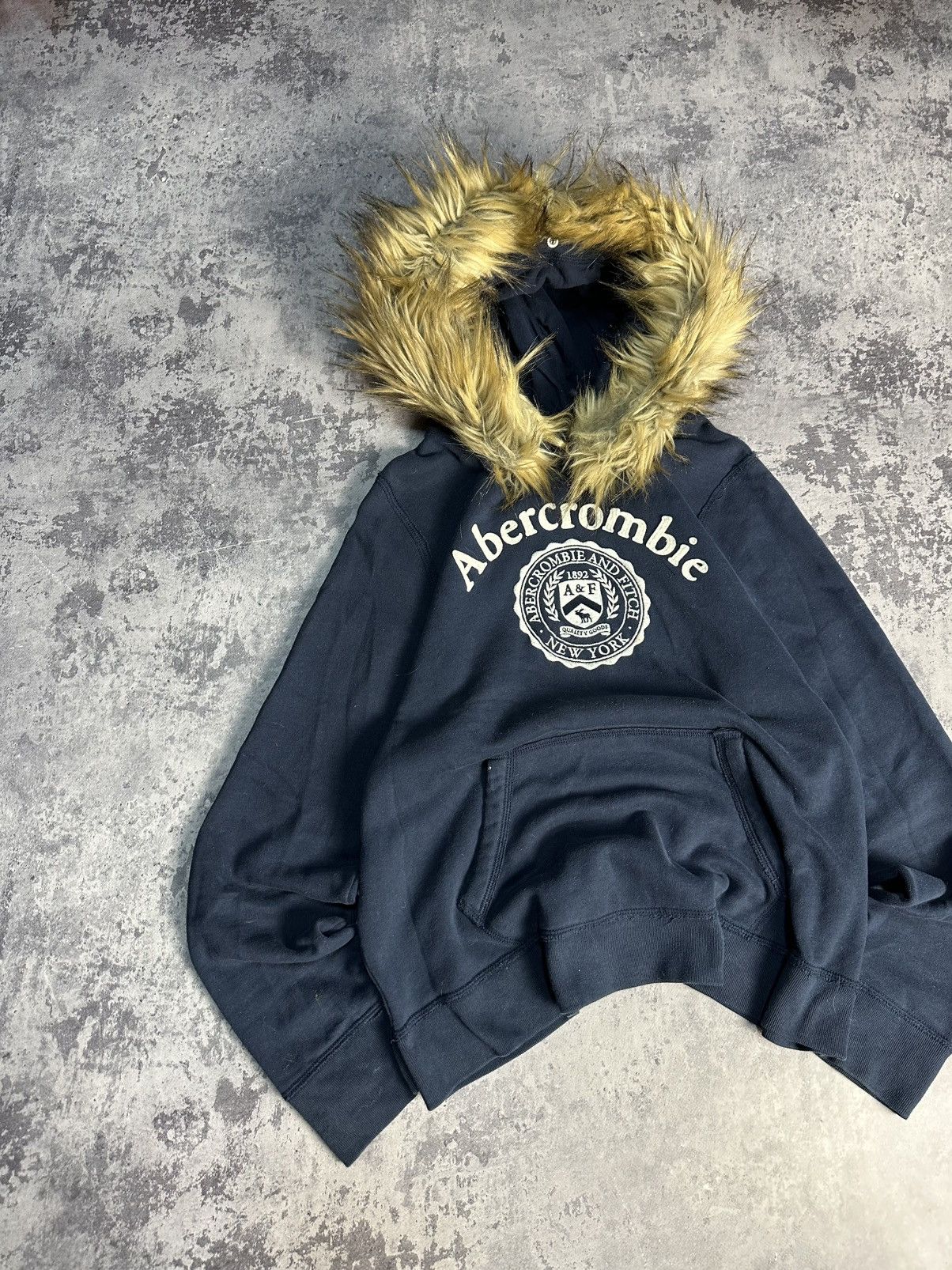 Abercrombie & Fitch Hoodie Abercrombie Fitch Fur Y2k Size S / US 4 / IT 40 - 2 Thumbnail