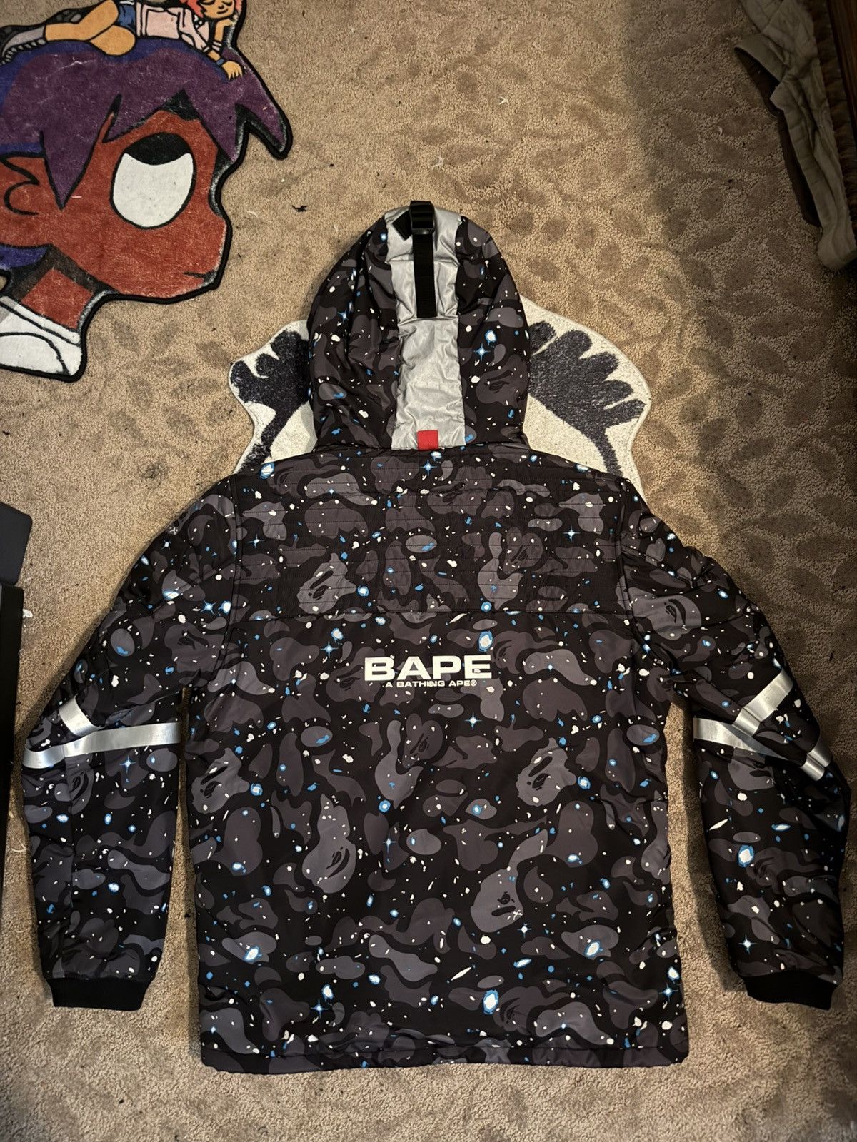 Bape Bape Space Camo Hoodie Size US XL / EU 56 / 4 - 2 Thumbnail