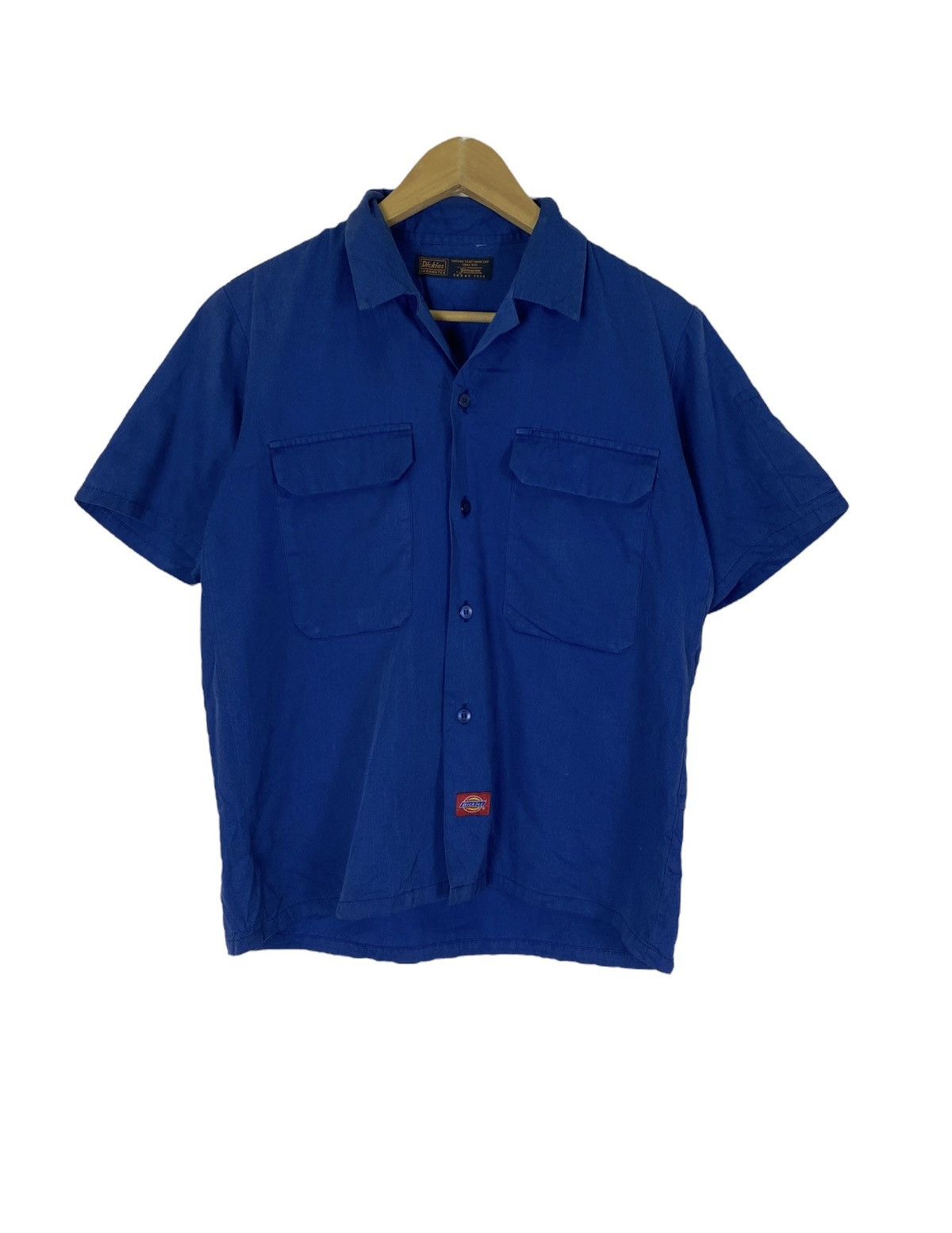 Dickies Vintage Dickies Button Ups Workwear Shirts Size US M / EU 48-50 / 2 - 2 Thumbnail