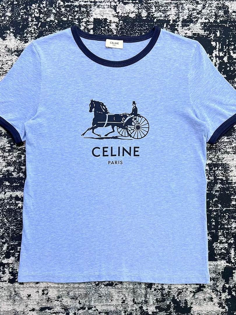 Celine Celine Sulky Logo T-Shirt Size S Size S / US 4 / IT 40 - 1 Thumbnail