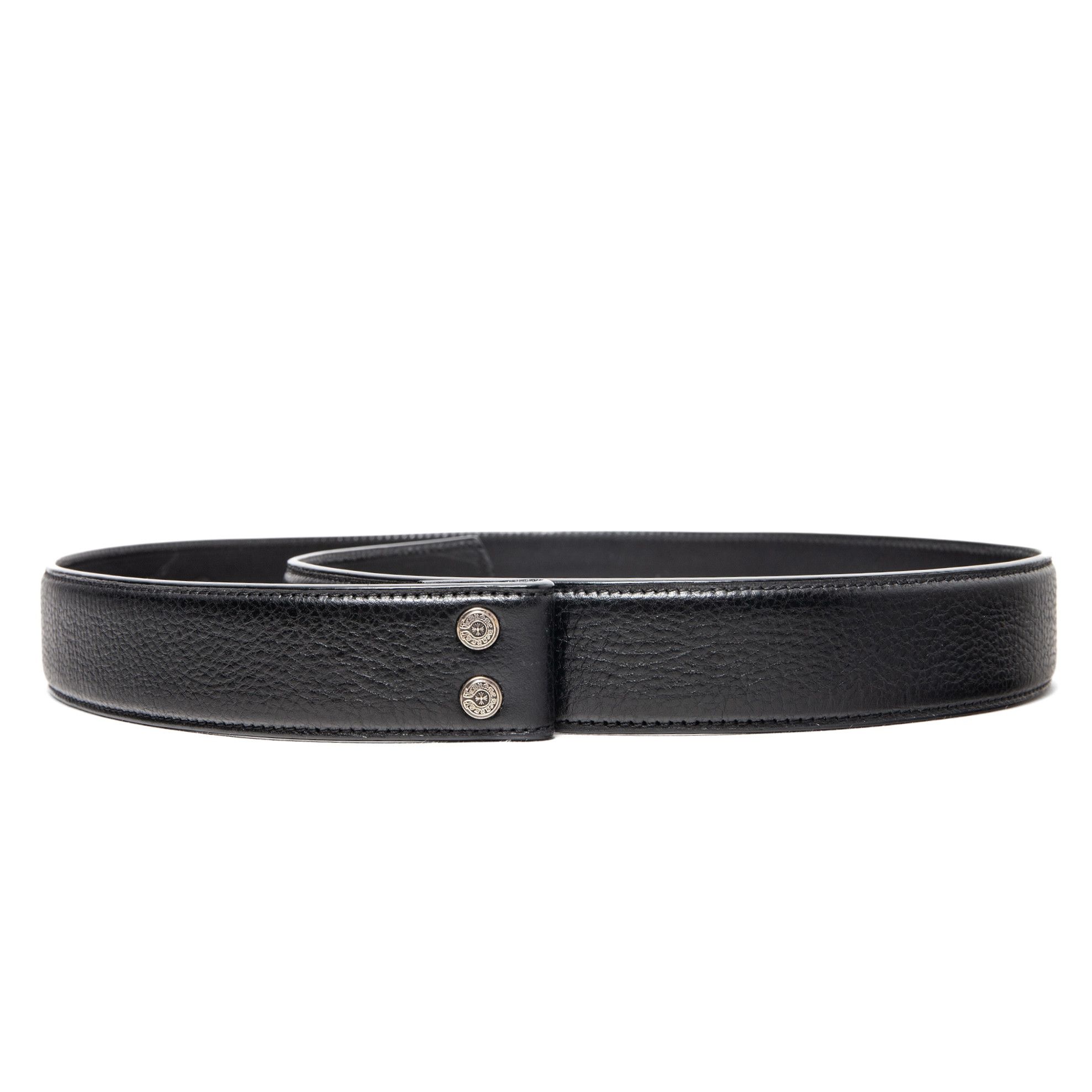 Leather Belt Strap Black, Men's (Size 36)