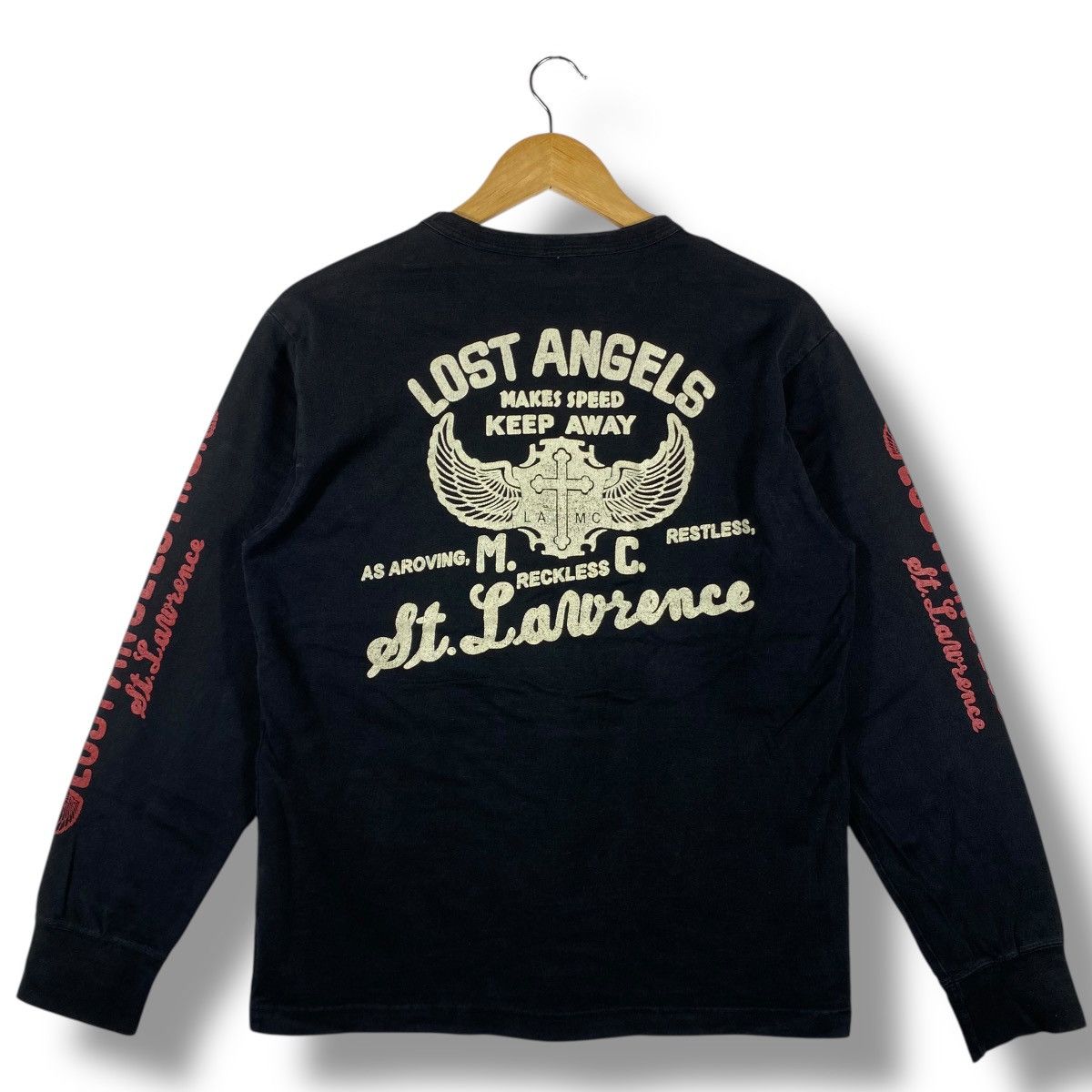 Japanese Brand Japanese Brand MWS Los Angeles St.Lawrence Bikers Longsleeve Size US L / EU 52-54 / 3 - 1 Thumbnail