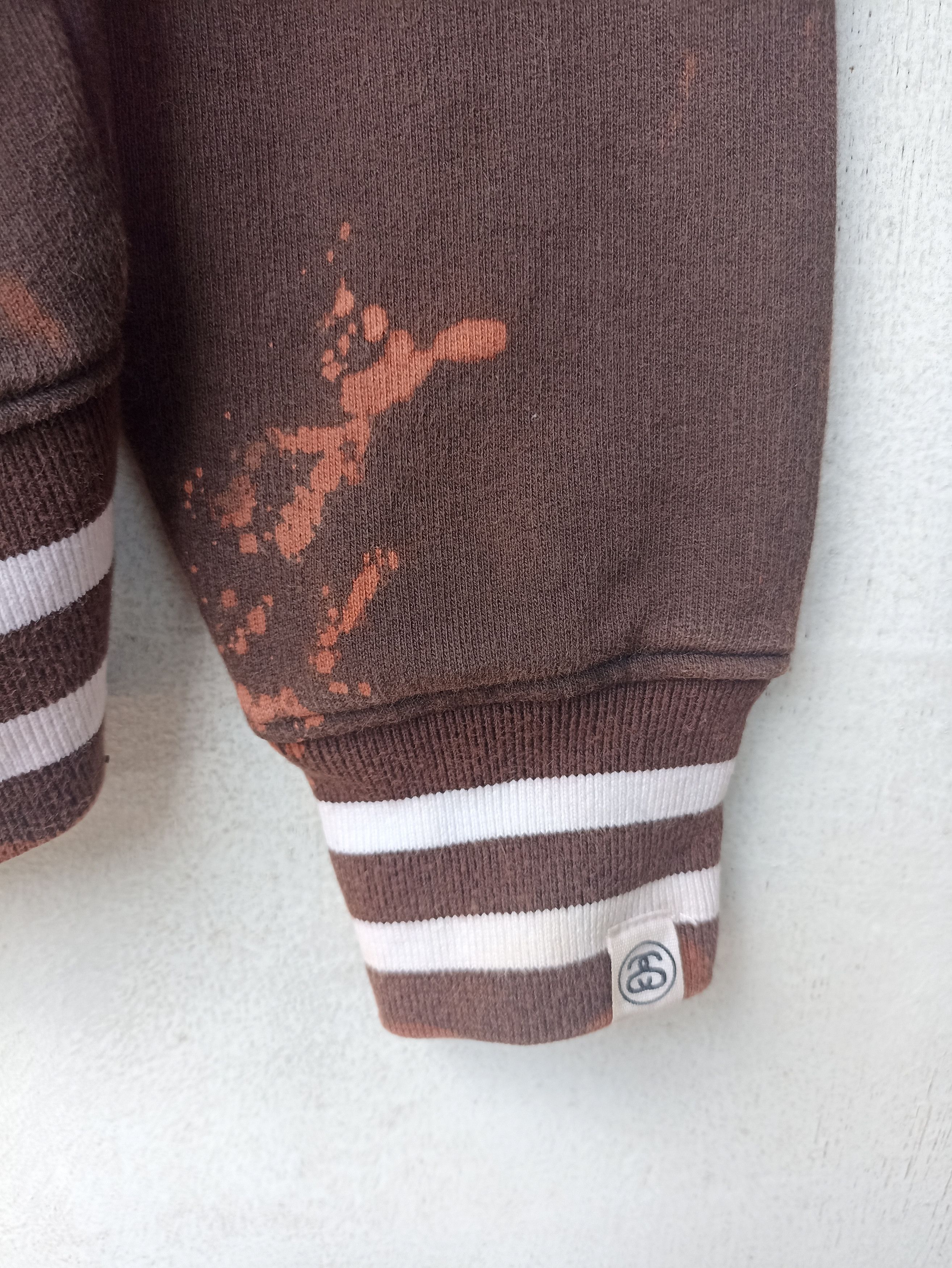 Stussy Stussy sweater Varsity design cotton tye dye Size US M / EU 48-50 / 2 - 5 Thumbnail