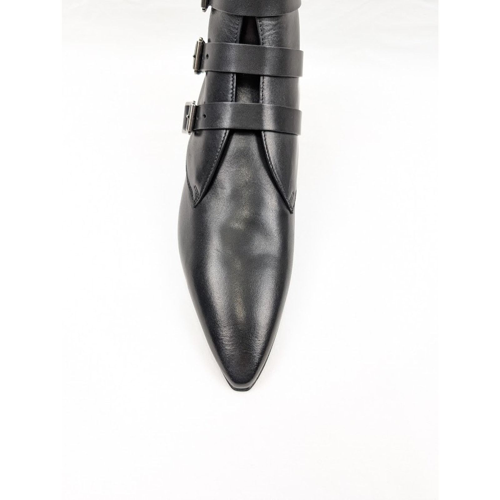 Saint Laurent Paris o1rshd1 Goth 15 Boots in Nero Size US 9.5 / EU 42-43 - 5 Thumbnail