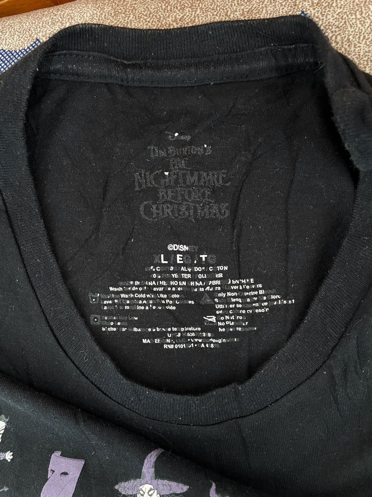 Disney THE NIGHTMARE BEFORE CHRISTMAS Size US XL / EU 56 / 4 - 7 Thumbnail