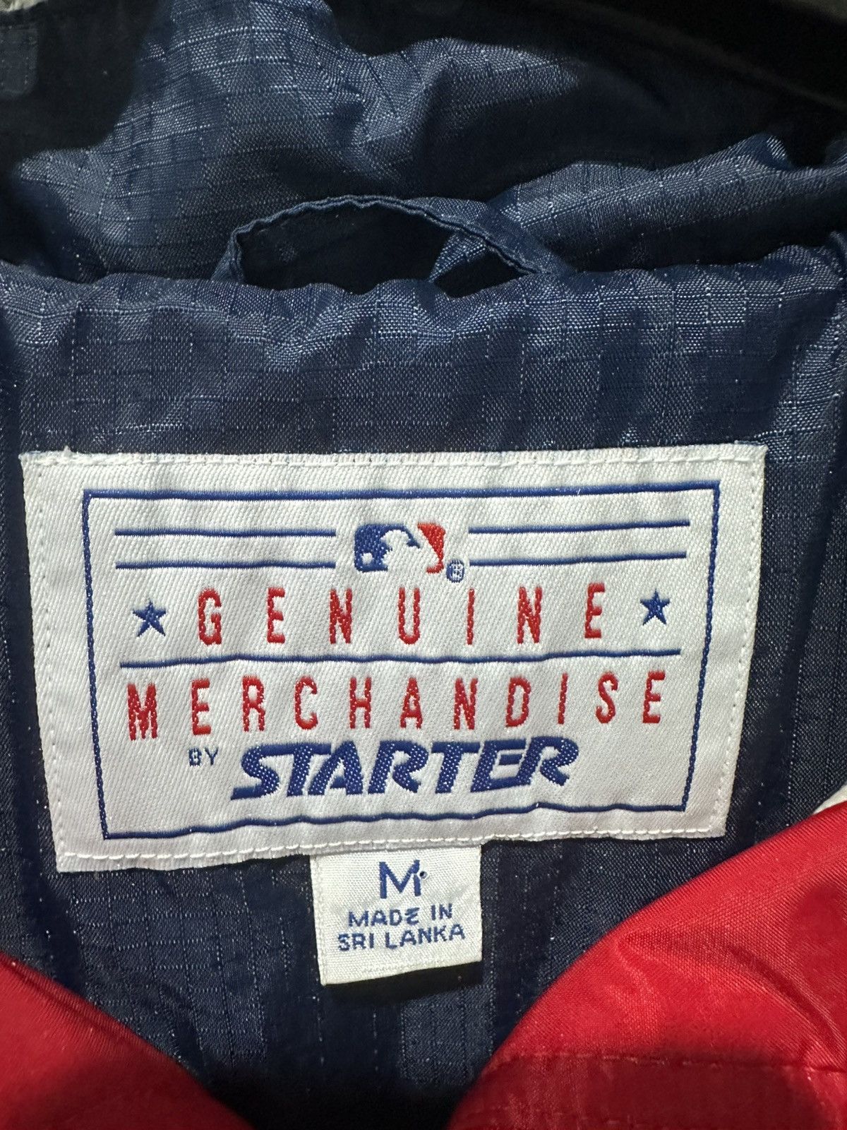 Starter Vintage Cleveland Indians Starter Mens M Windbreaker Wahoo Size US M / EU 48-50 / 2 - 3 Thumbnail